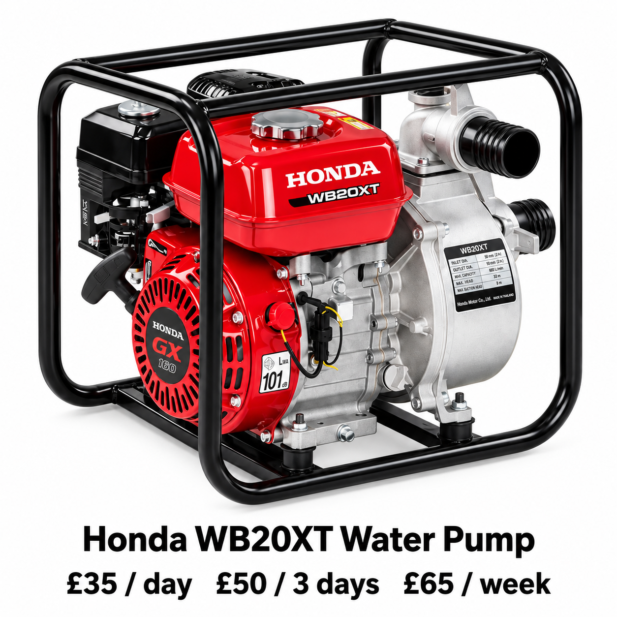 Honda WB20XT Water Pump