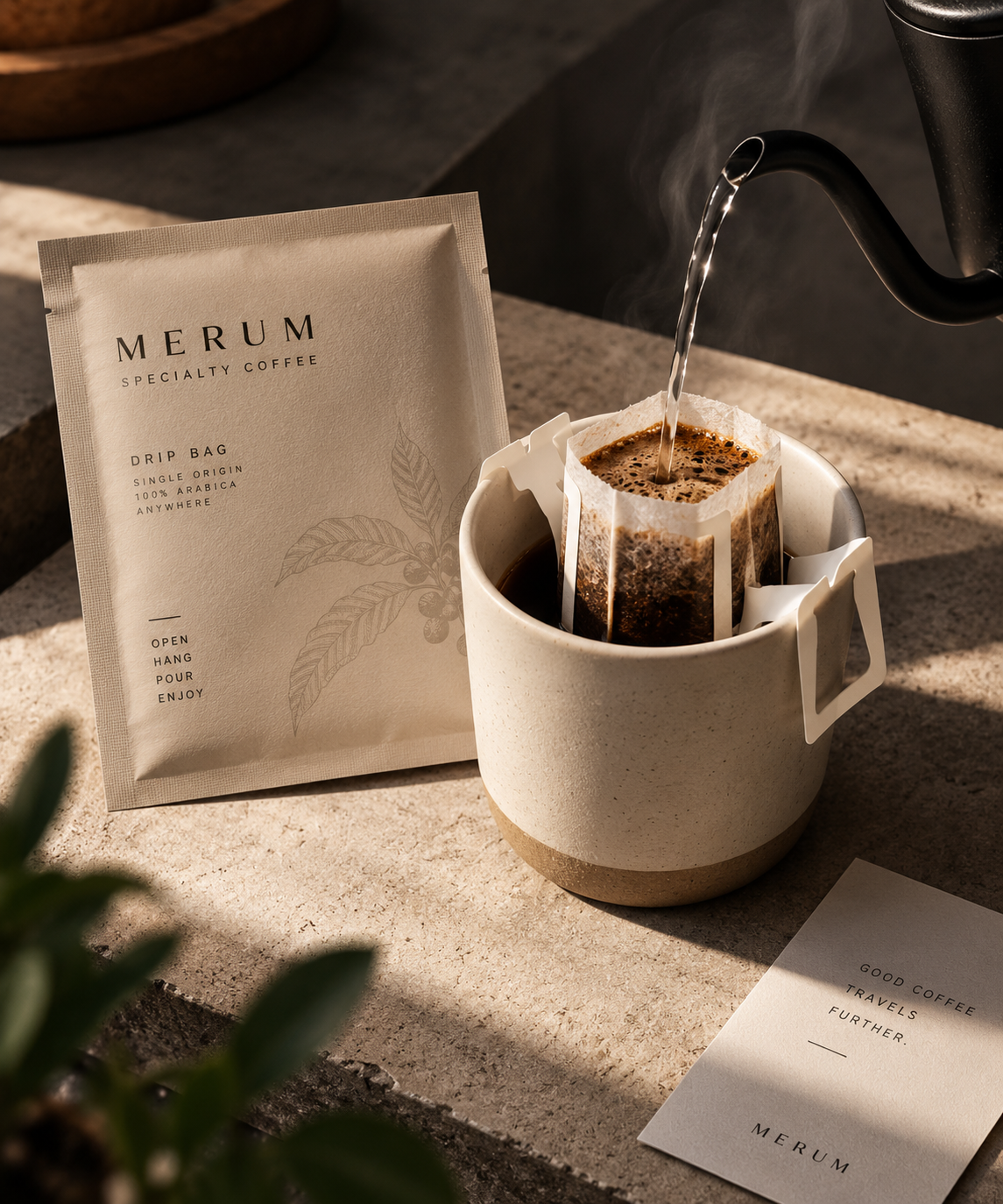 Drip bag specialty kava