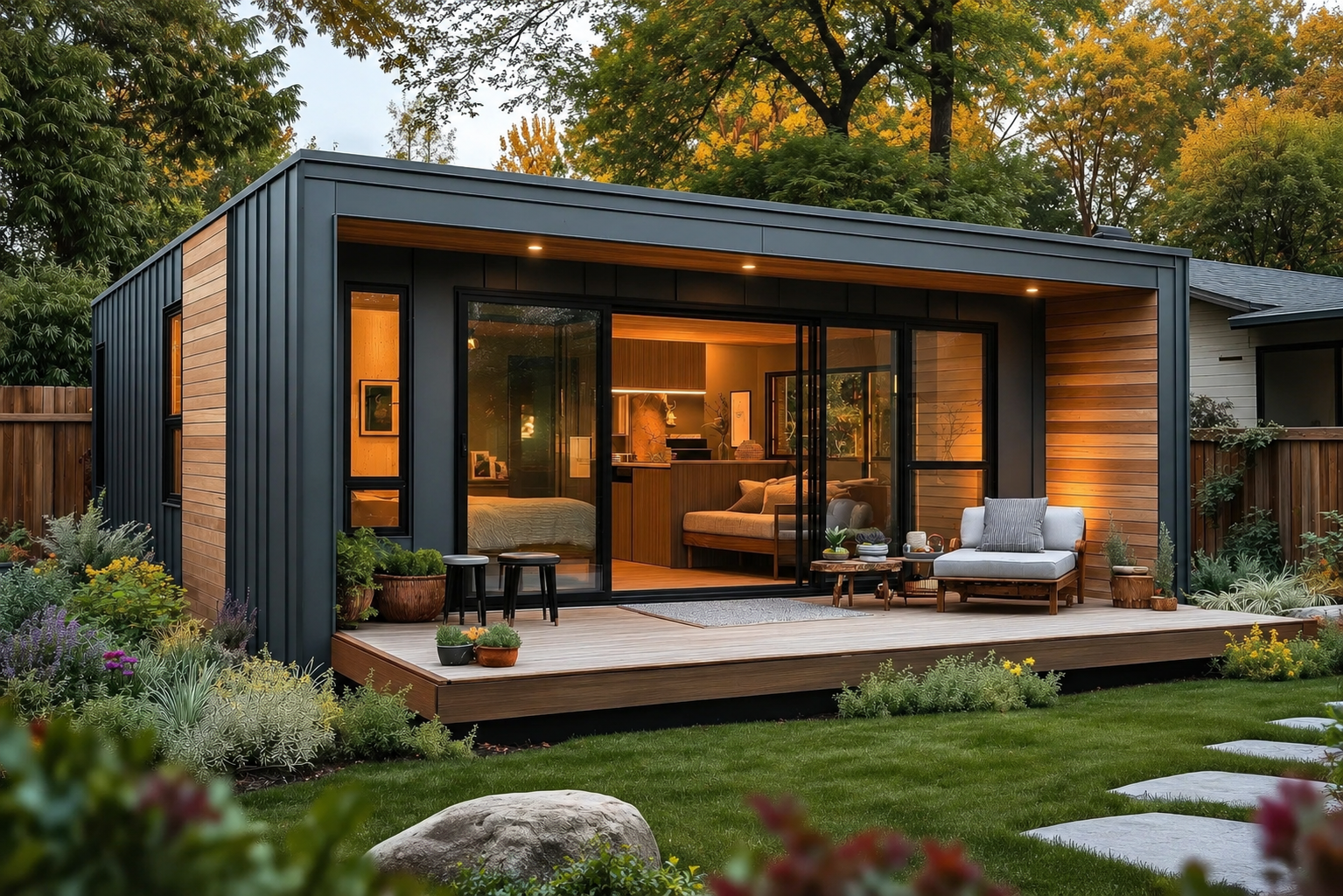 VIBE HOMES modern tiny home