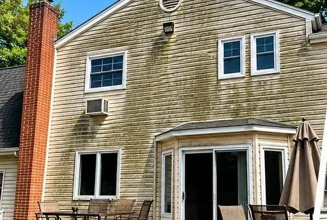 Another house soft wash before cleaning