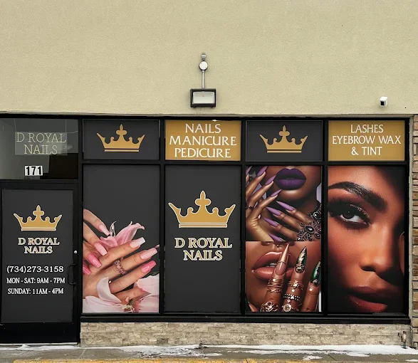 Front entrance of D Royal Nails