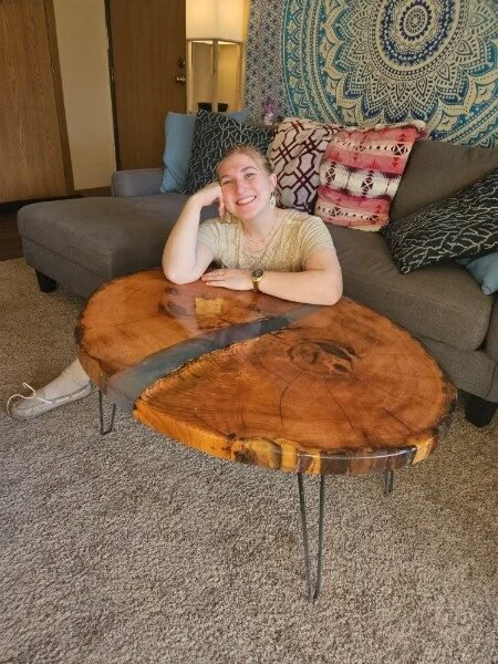 Custom handcrafted table