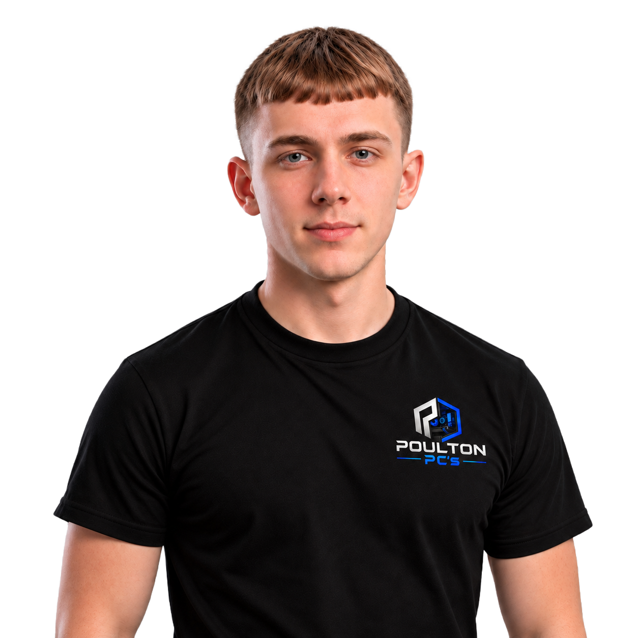 Joel Senior-Watson, founder of Poulton PC’s