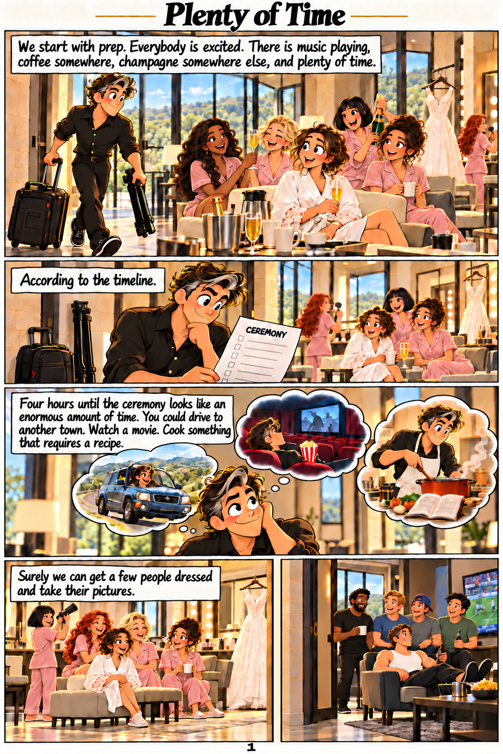 Here Comes the Bride, page 1 of 24