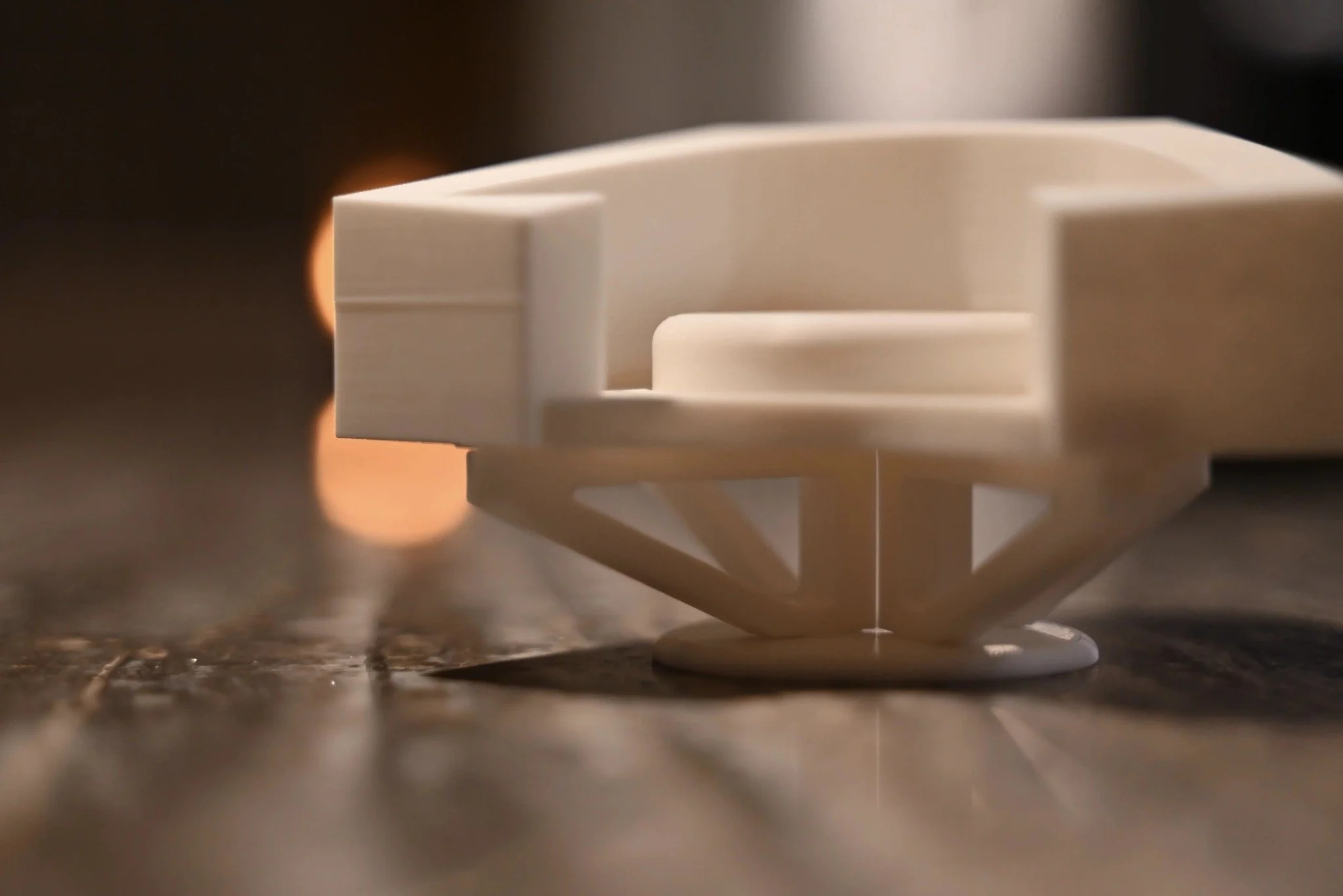 Physical model of Foundation Lounge, front view