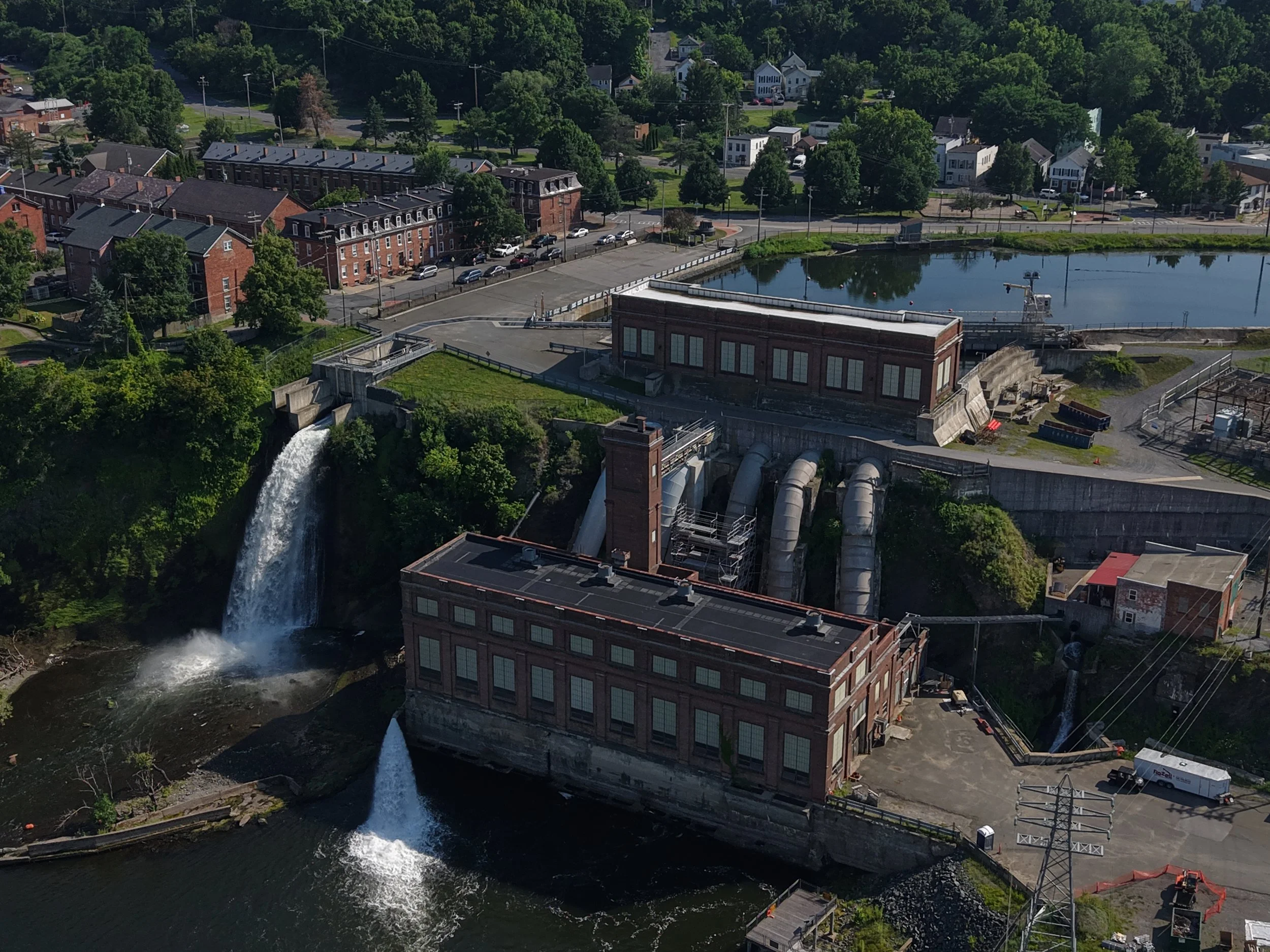 The Cohoes Falls Utility Scan aerial project cover