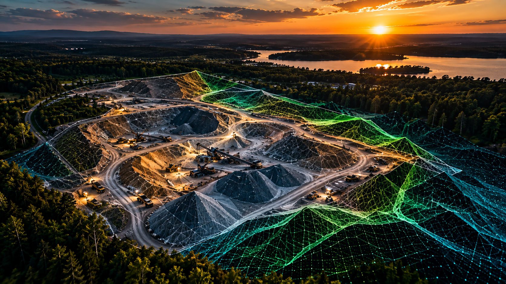 3D mapping and modeling aerial project