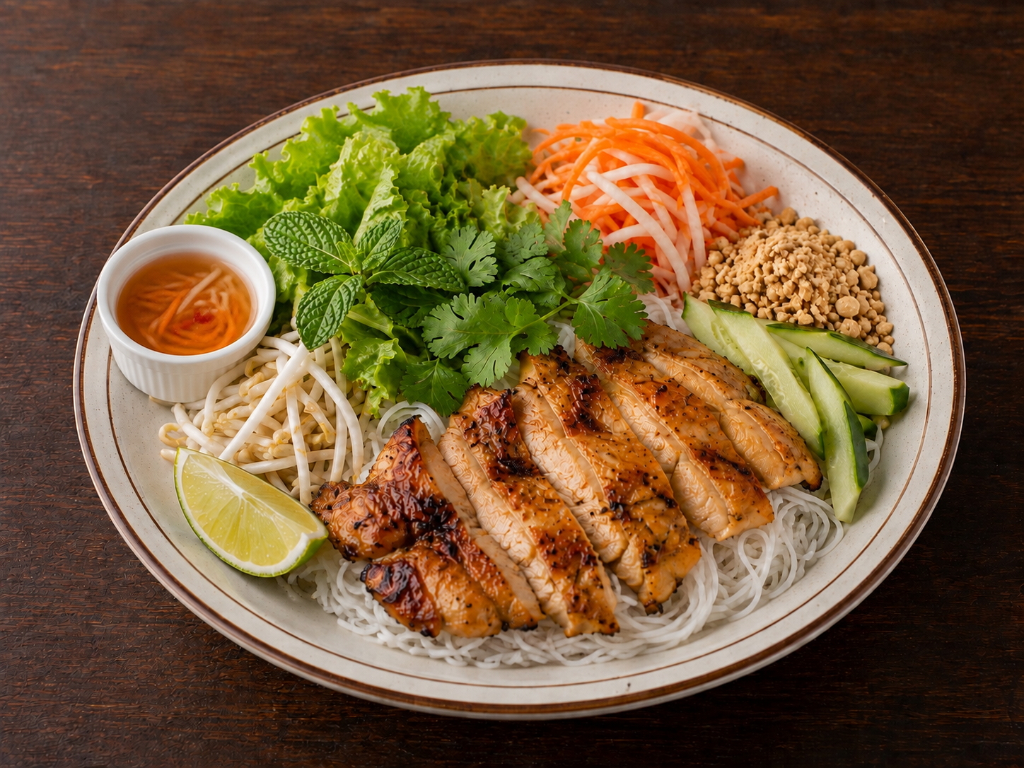 Grilled Chicken Bun