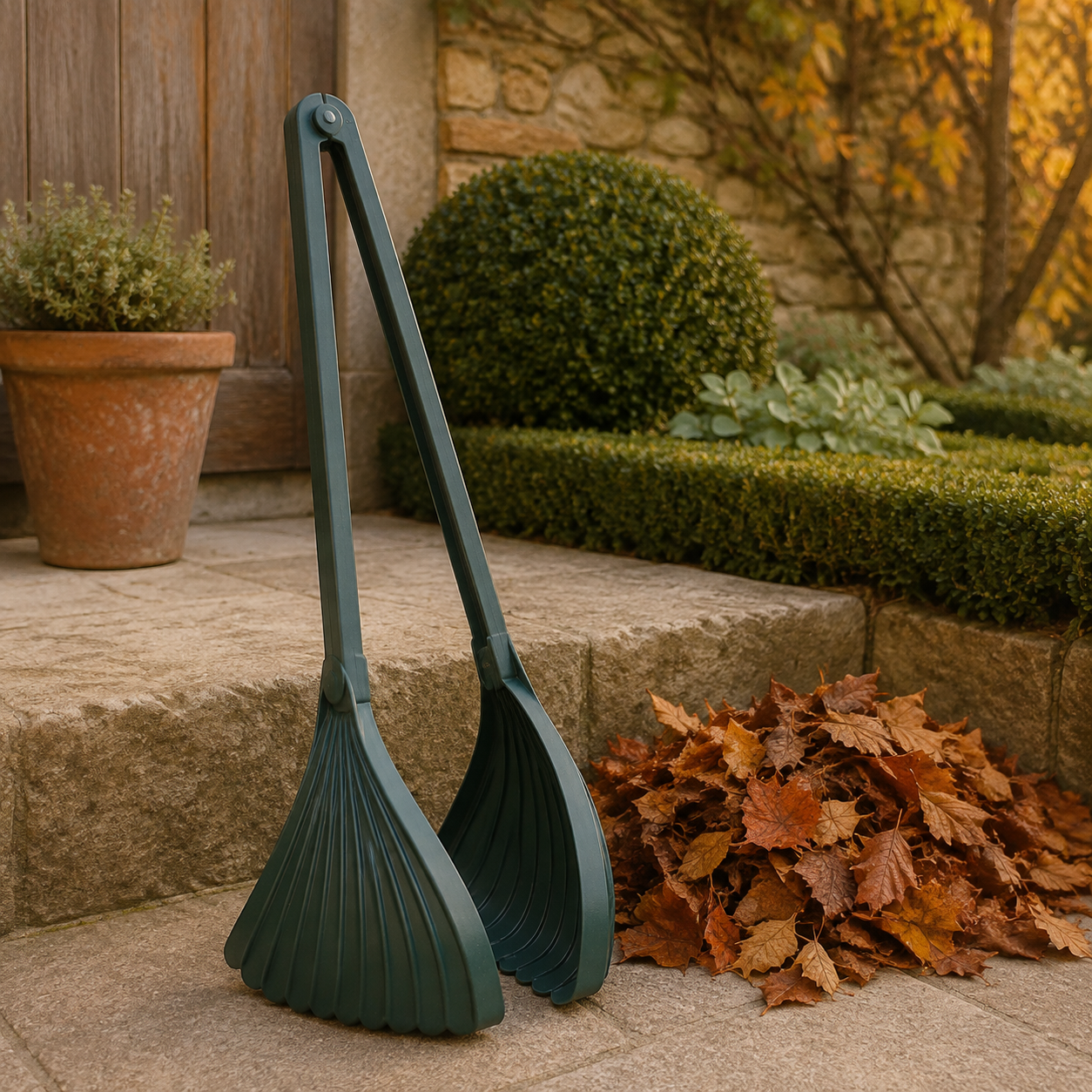 Spear and Jackson plastic garden leaf grabber