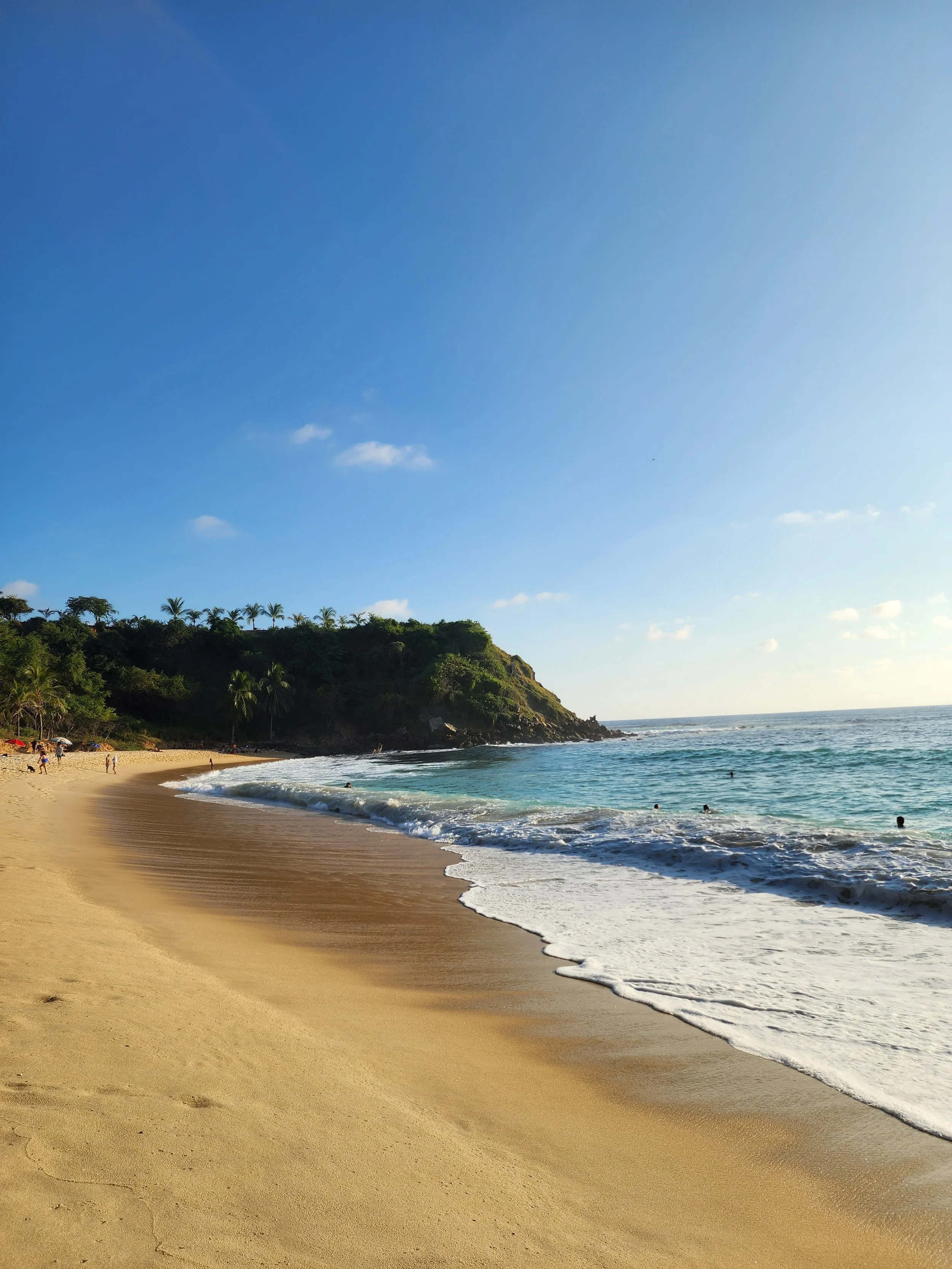 Puerto Escondido coastline