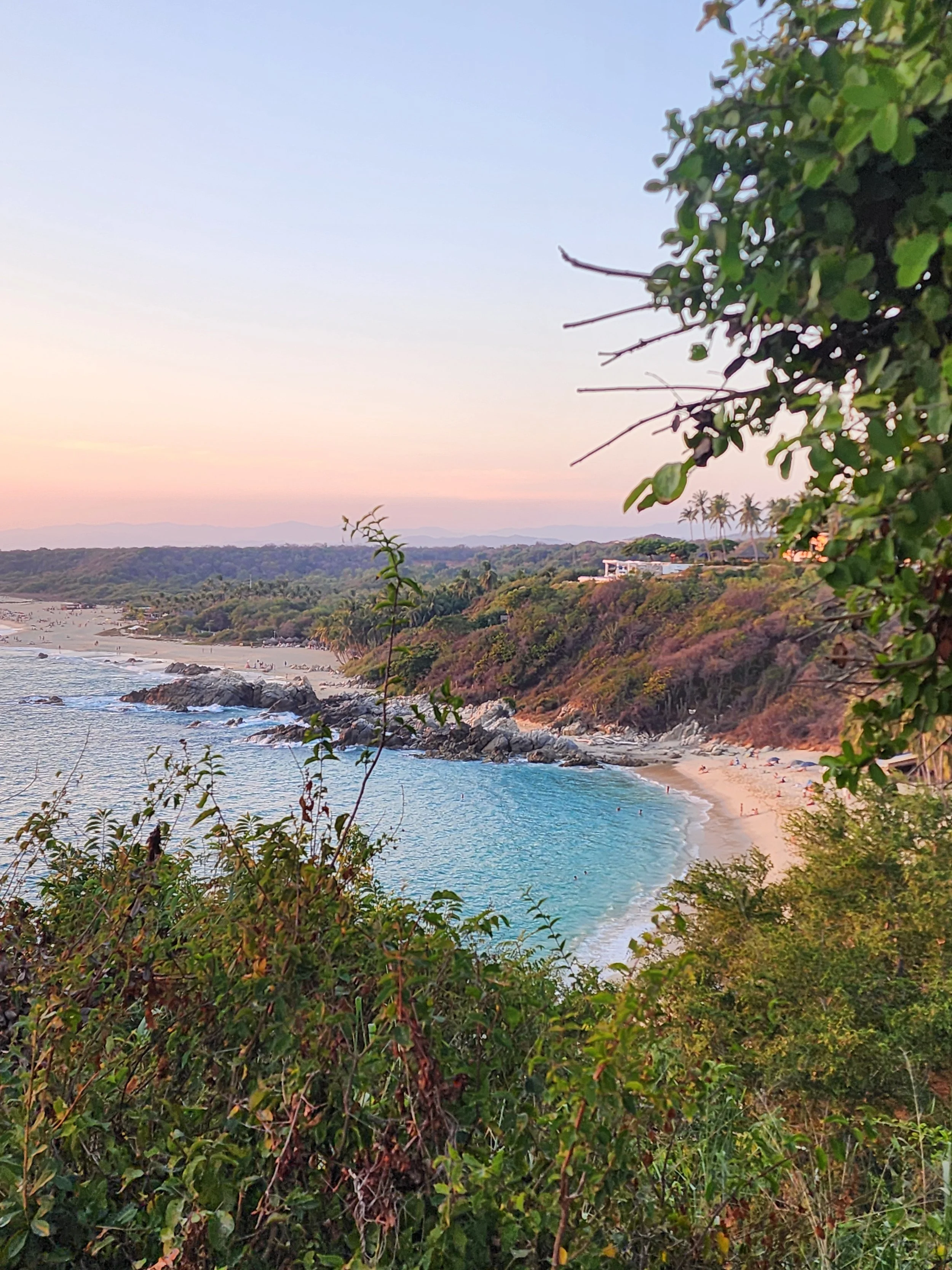 Oaxacan coast sunset