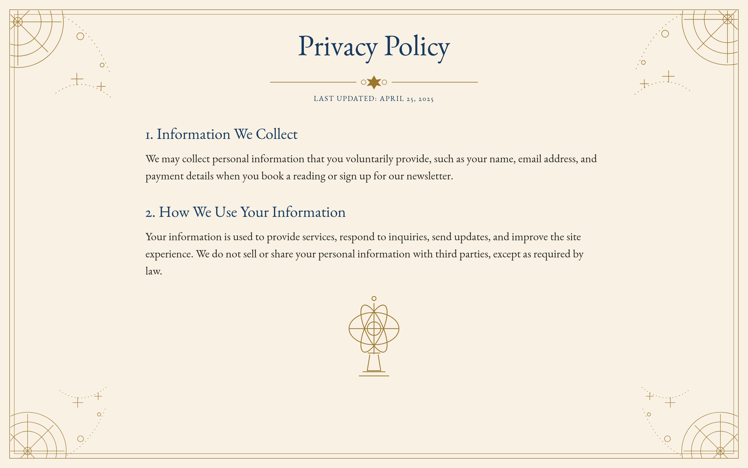 Privacy Policy