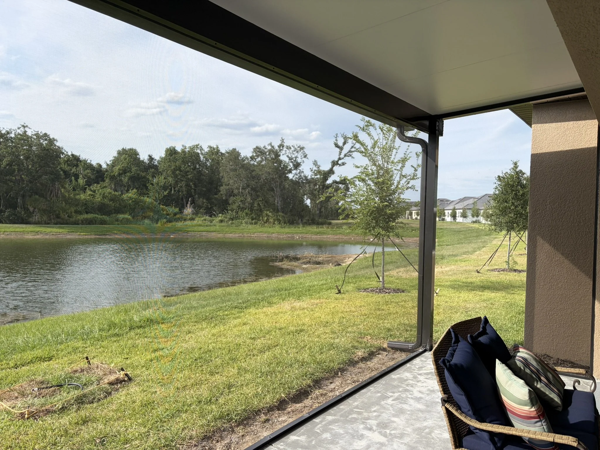 Pool cage enclosure in Riverview, FL.