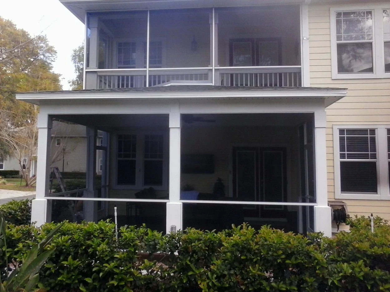 Pool cage enclosure in Riverview, FL.