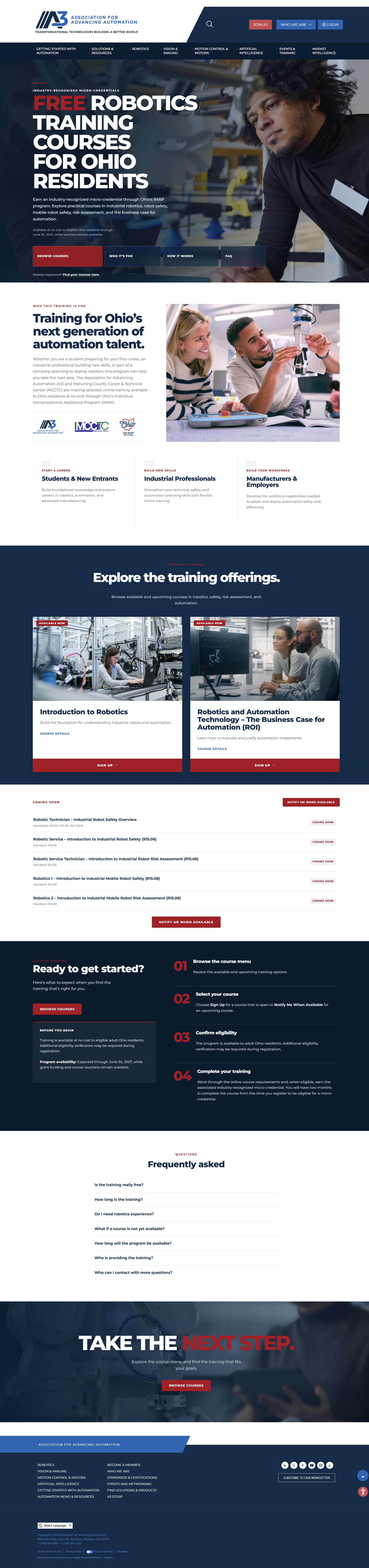 Ohio Automation Training