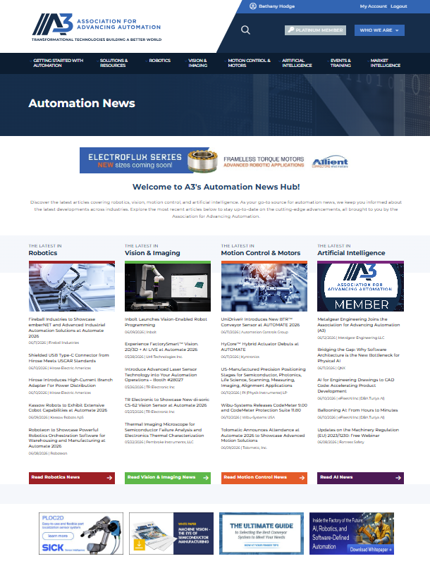 Previous Automation News page