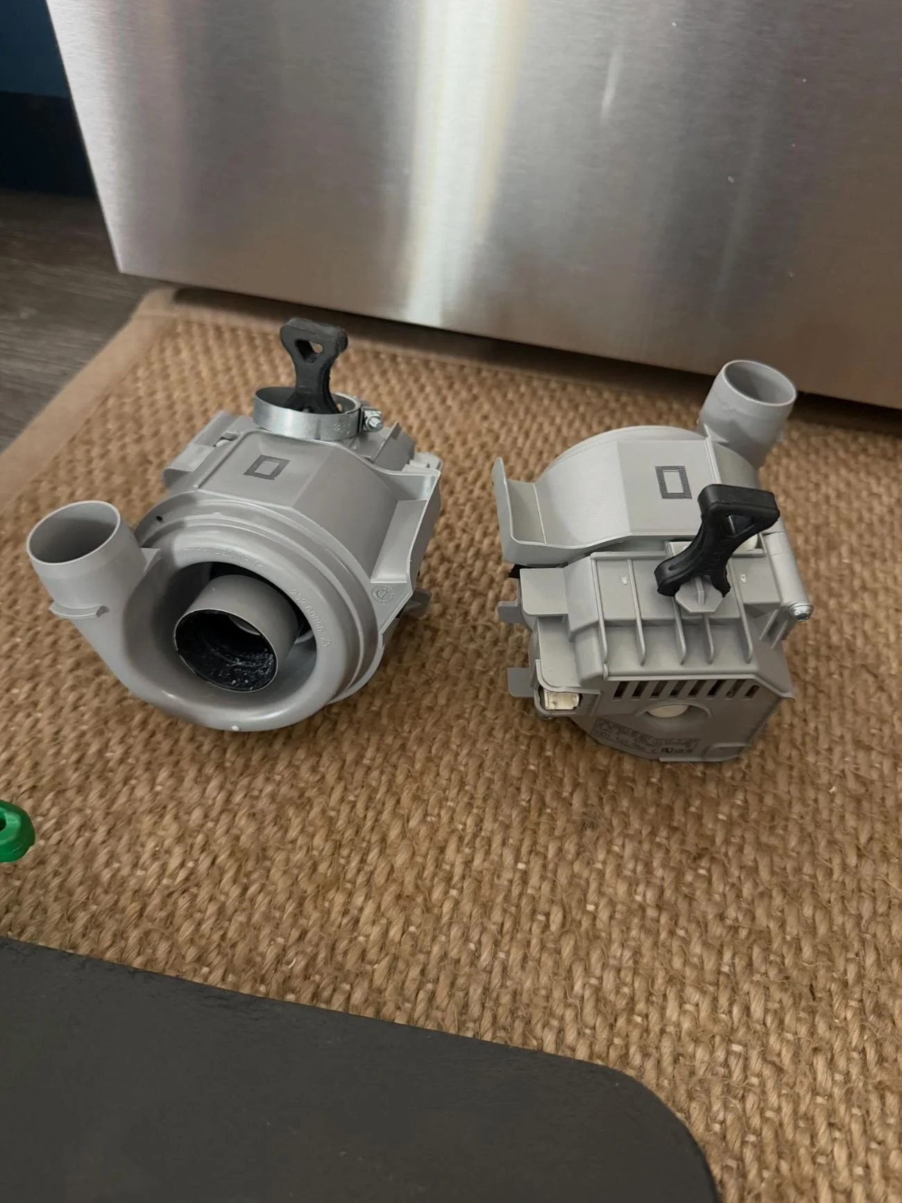 Dishwasher circulation and drain pumps