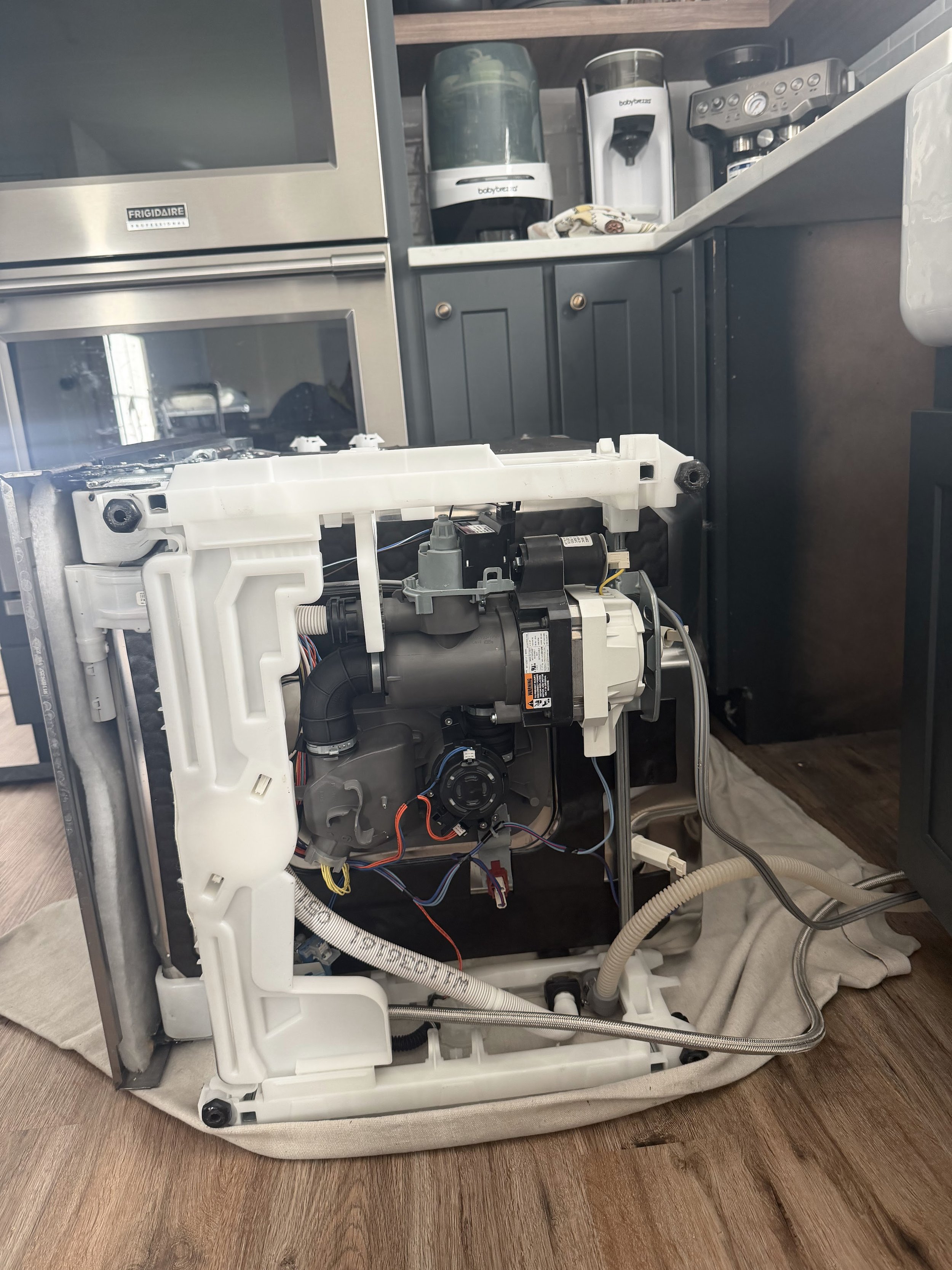 Dryer repair in a Coeur d'Alene home by SD Appliance