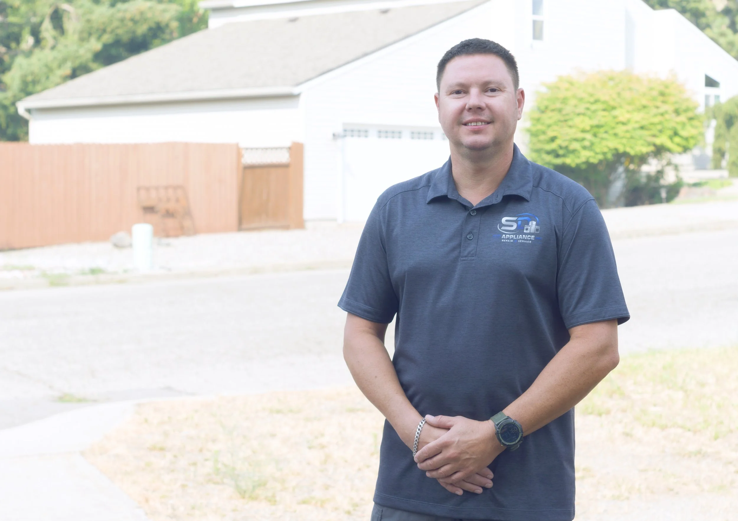 Sergei Dergunov, owner of SD Appliance, who takes the calls for dryer repair in Post Falls