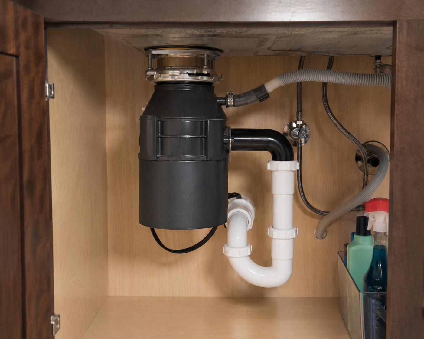 Garbage disposal replacement in a Coeur d'Alene home by SD Appliance