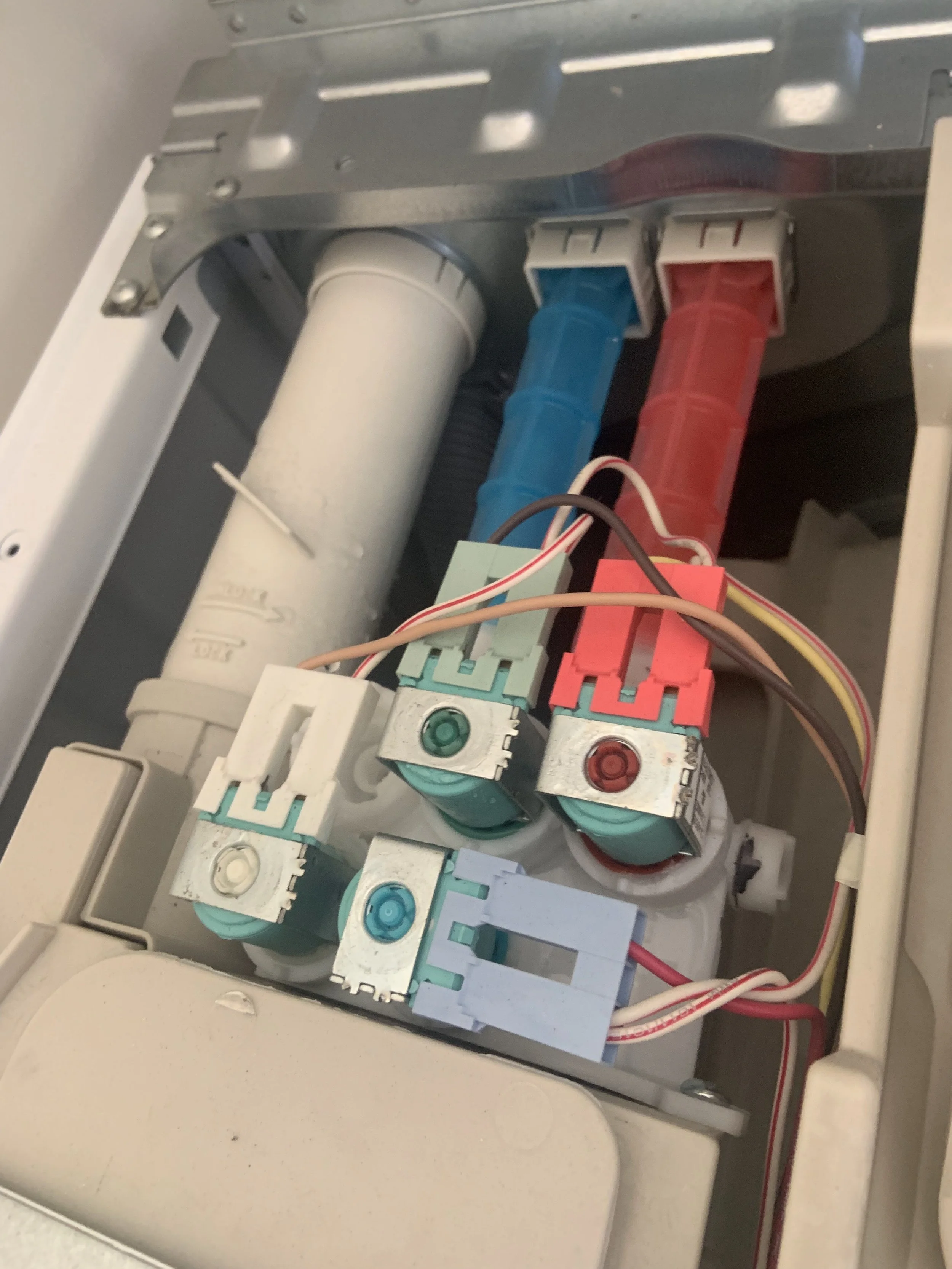 Dryer thermostats / thermal fuse during an appliance repair in Spokane Valley by SD Appliance