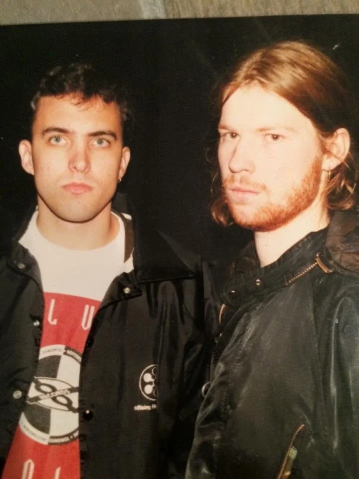 Backstage, mid-nineties