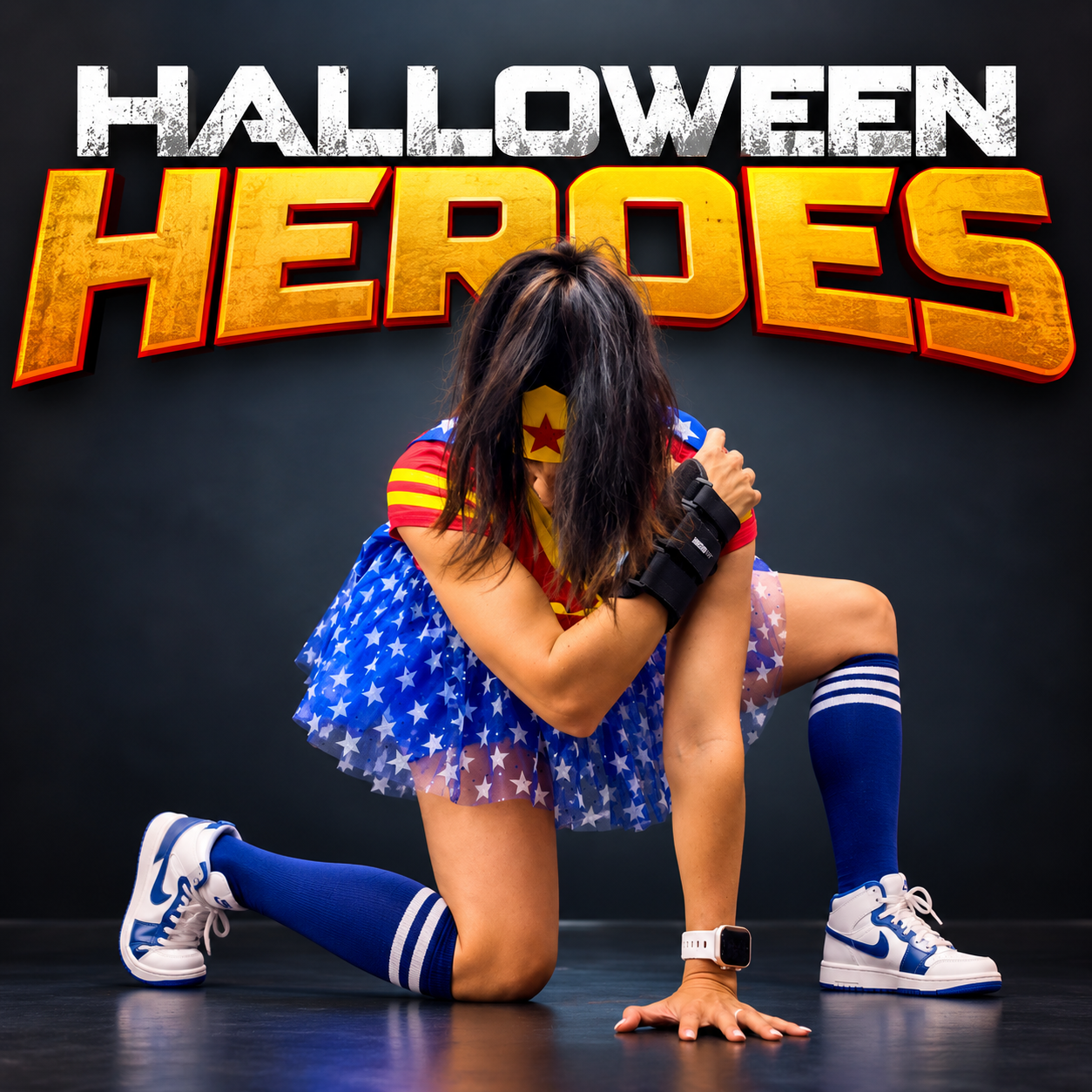 Live from NYC superhero Zumba