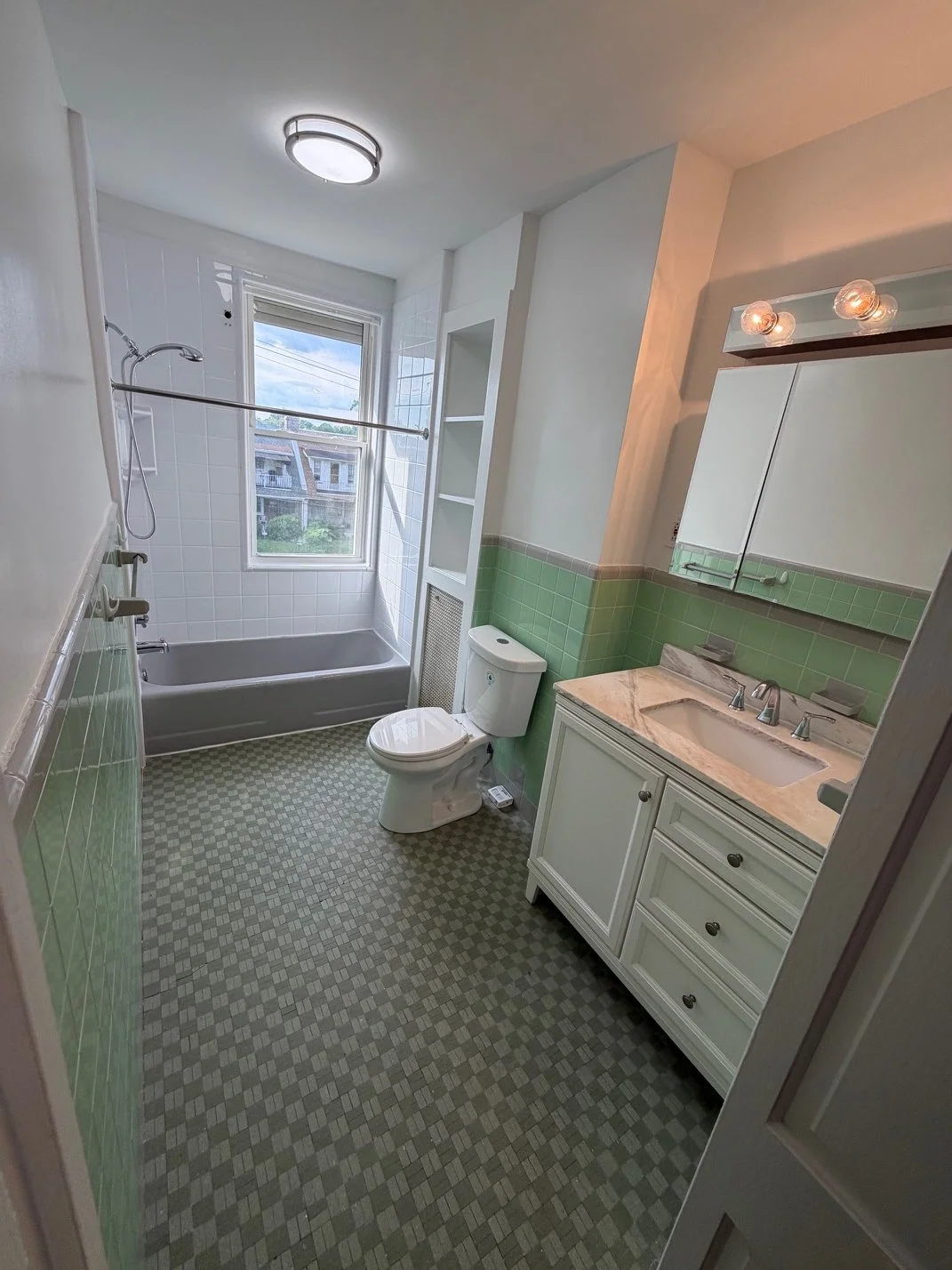 Bathroom at 210 E Upsal St