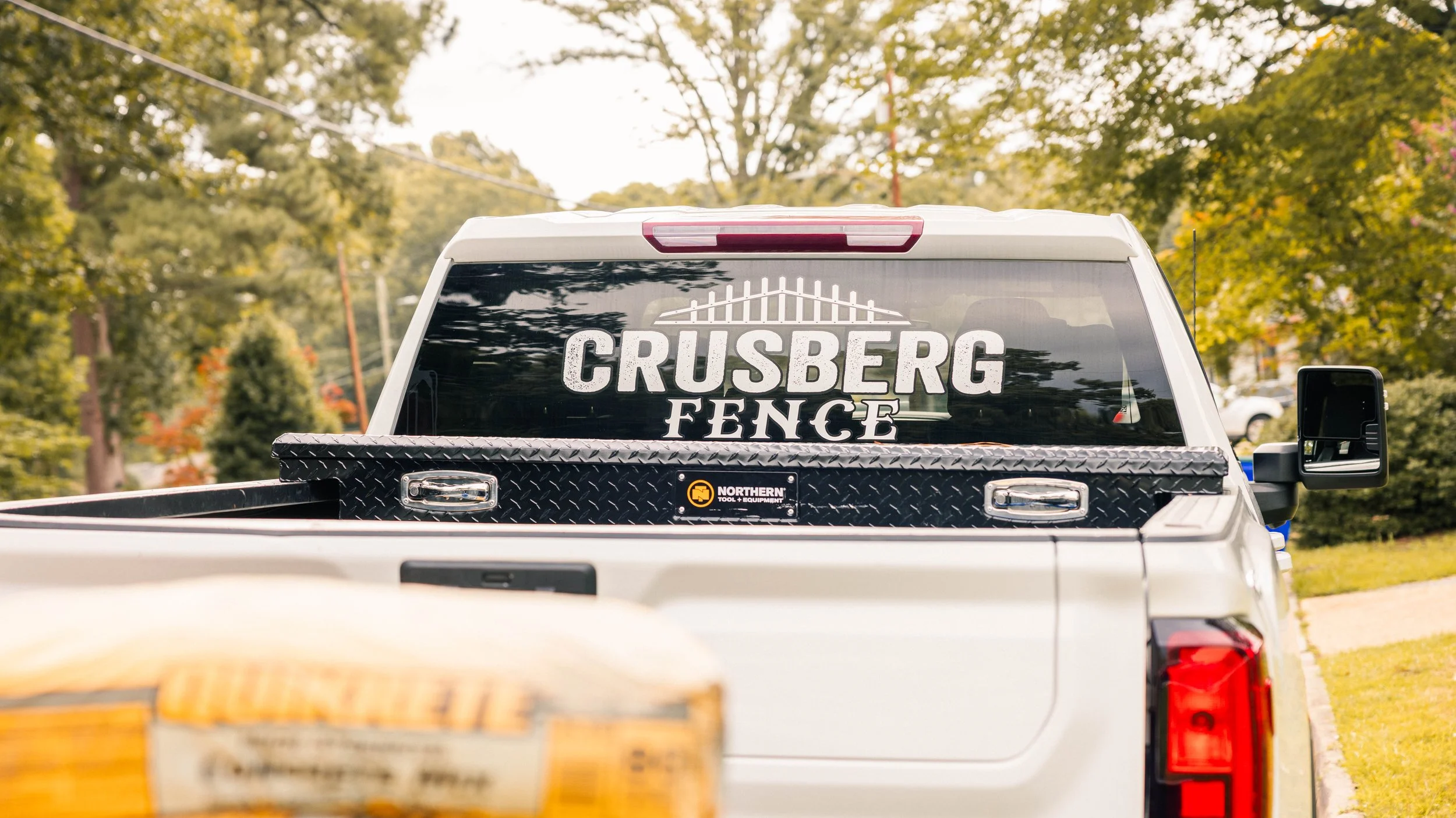 Clint and Cole Crusberg, the owners you reach when you call Crusberg Fence