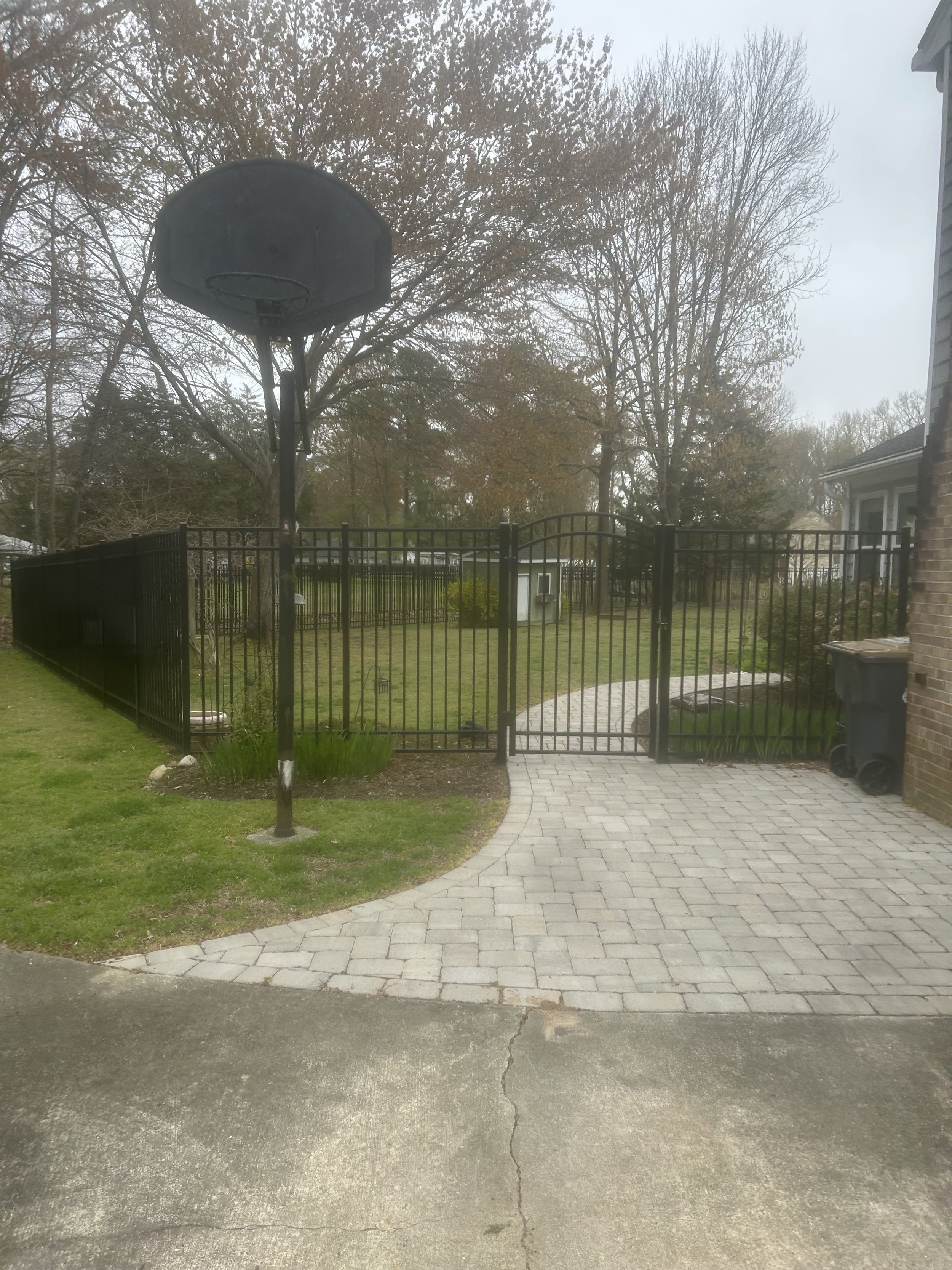 Pool-height fence and barrier by Crusberg Fence