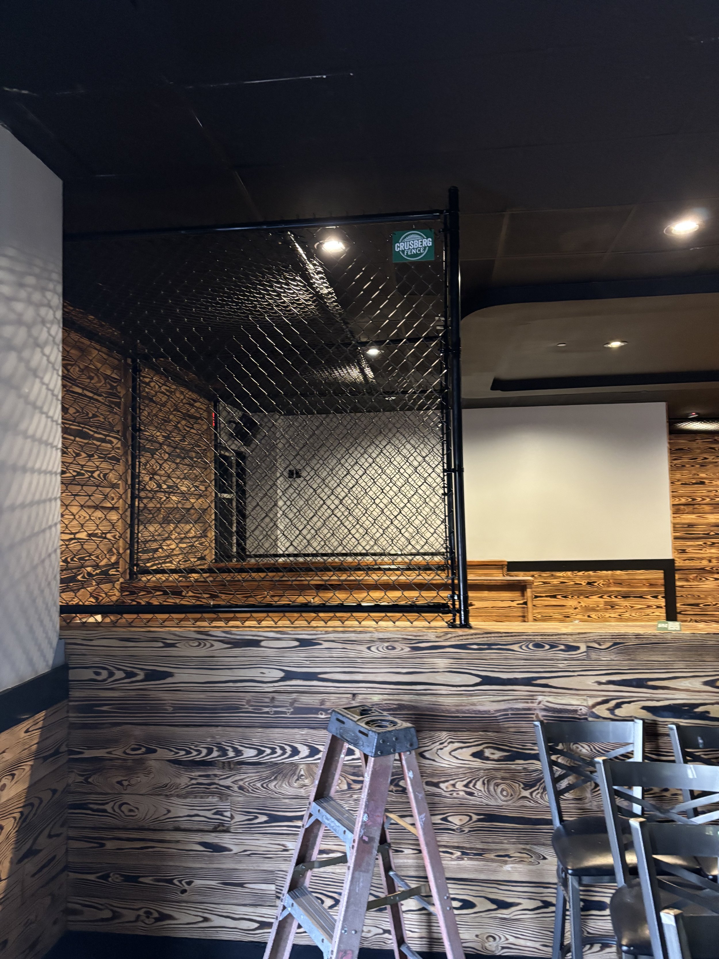 Chain-Link Enclosure