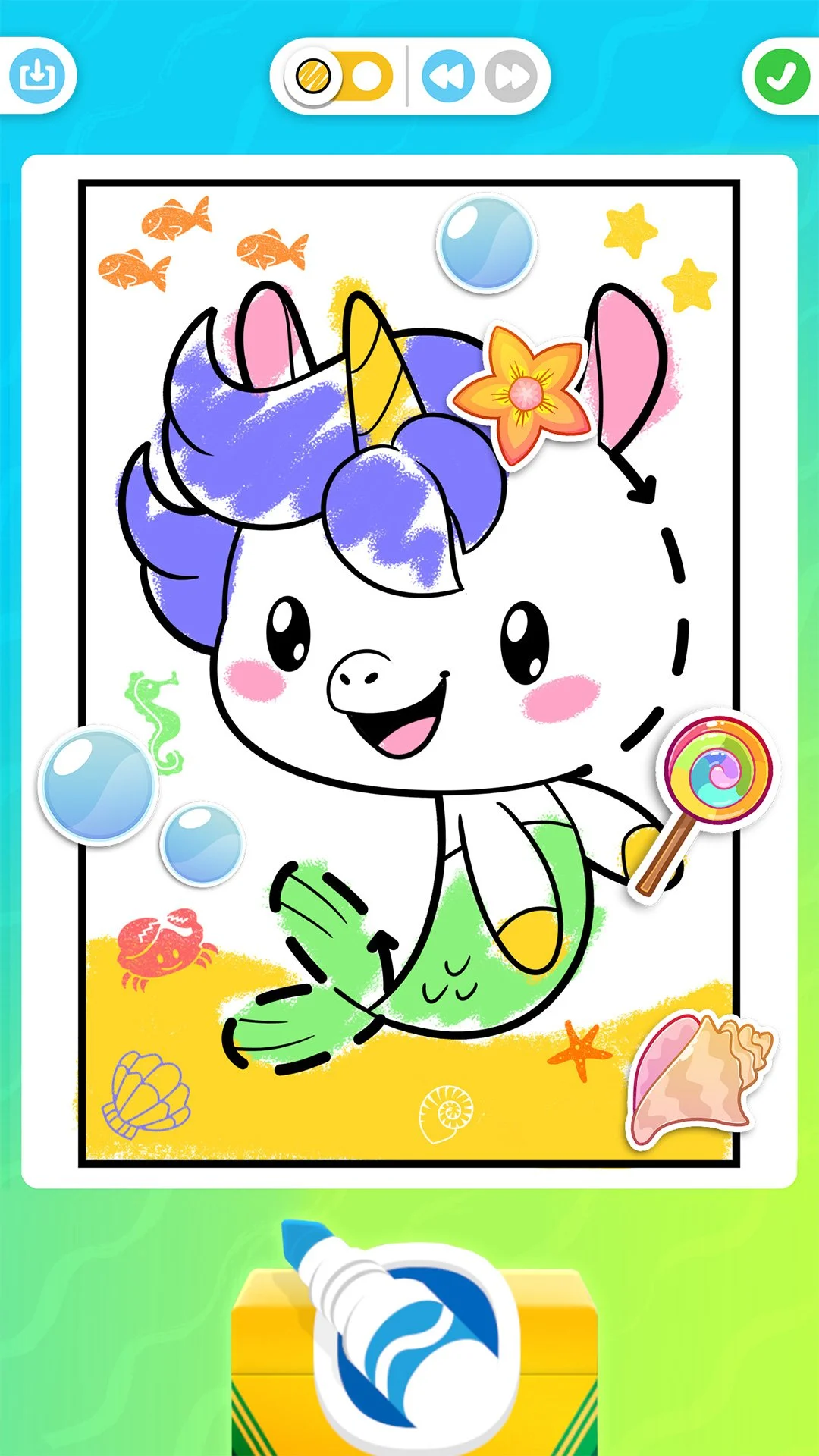 Crayola Toddler Coloring screenshot 1