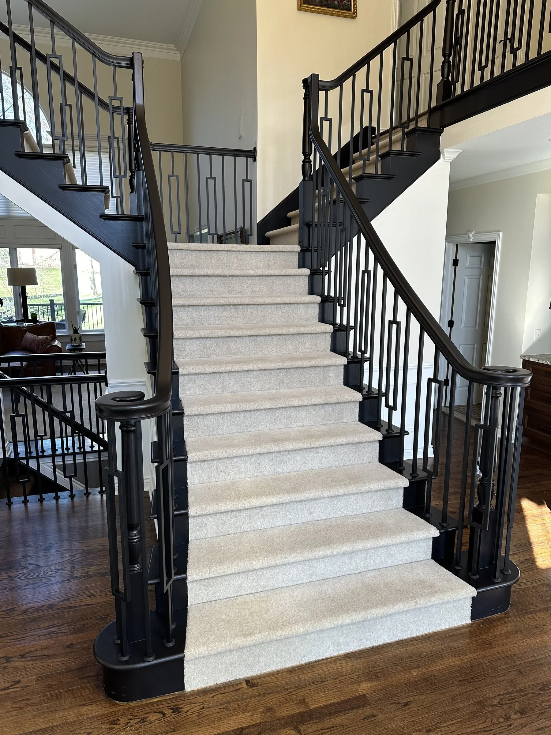 Finished staircase by G&J Construction