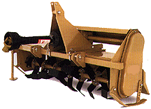 large yellow tiller