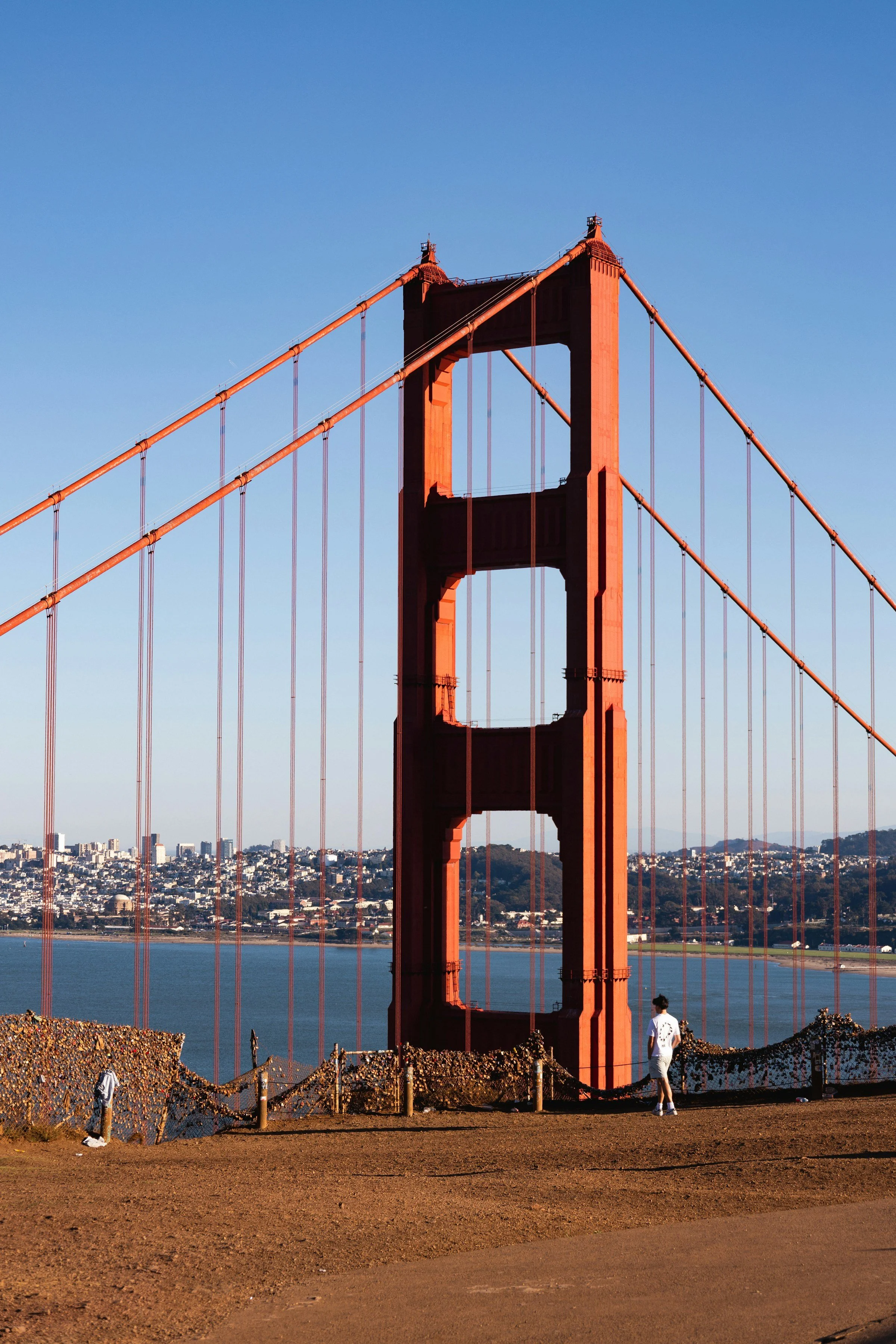 Golden Gate Bridge and San Francisco skyline