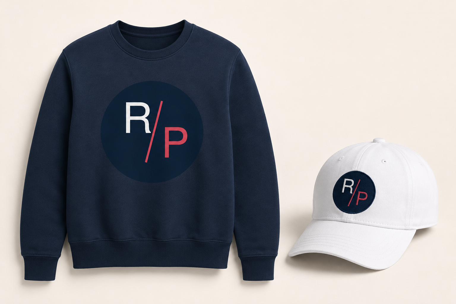 Sneak peek of The Rack Pack sweatshirt and cap