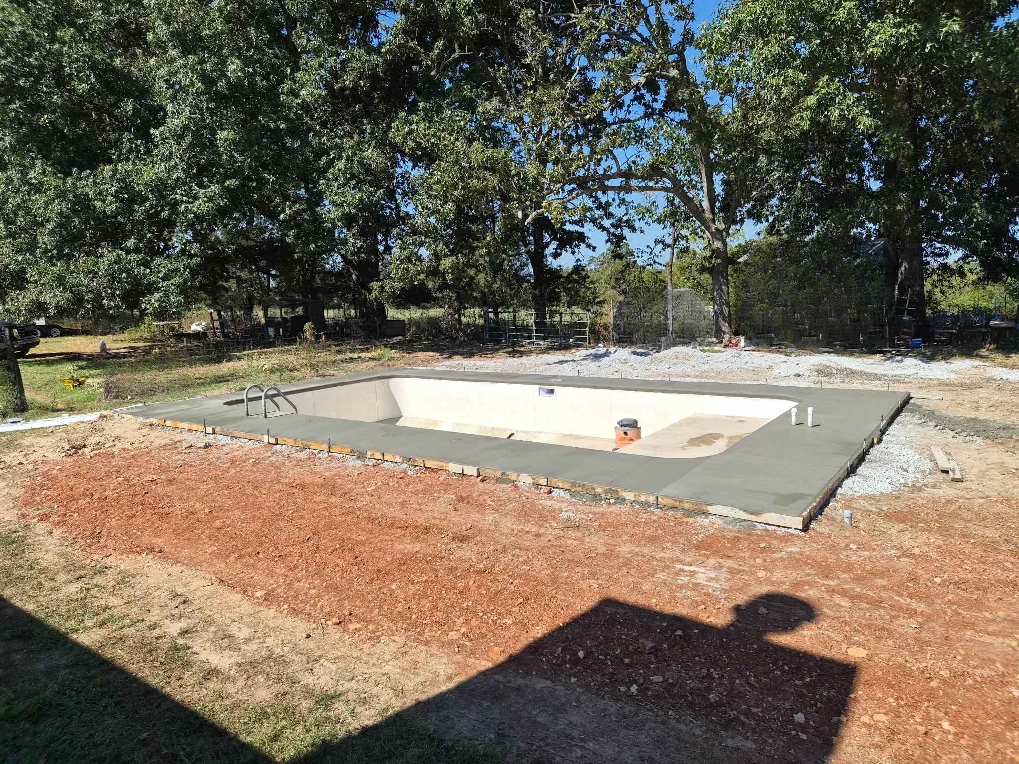 Pool project nearing completion