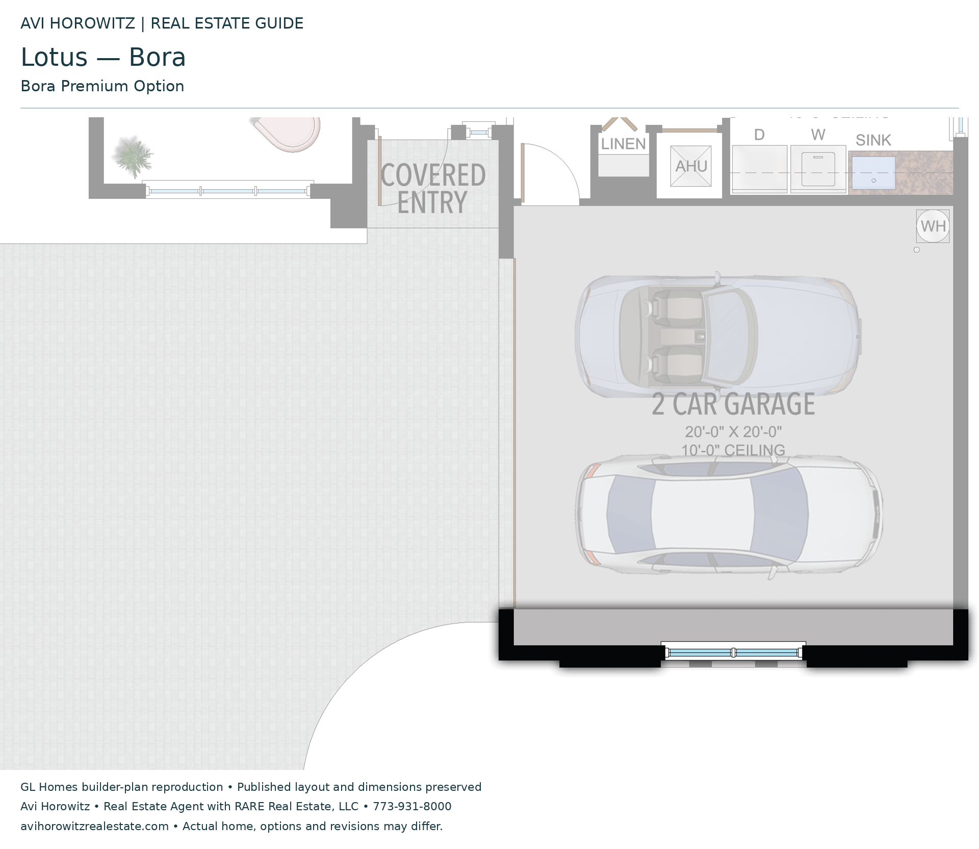 Lotus Bora: Bora Premium Option — Historical option or elevation