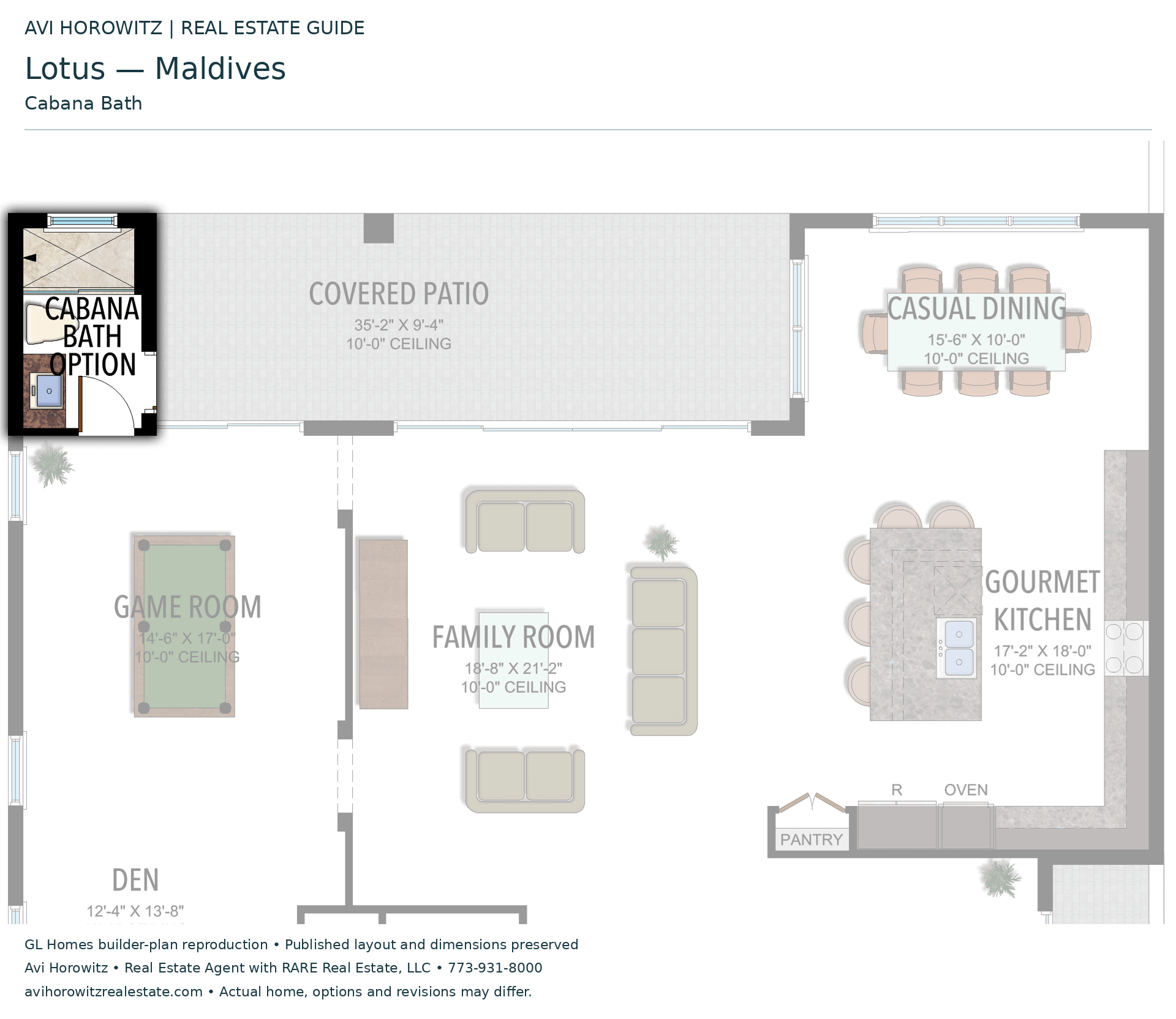 Lotus Maldives: Cabana Bath — Historical option or elevation