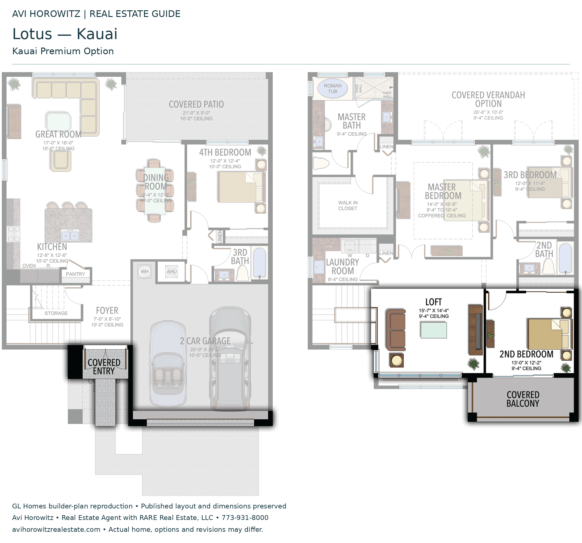 Lotus Kauai: Kauai Premium Option — Historical option or elevation