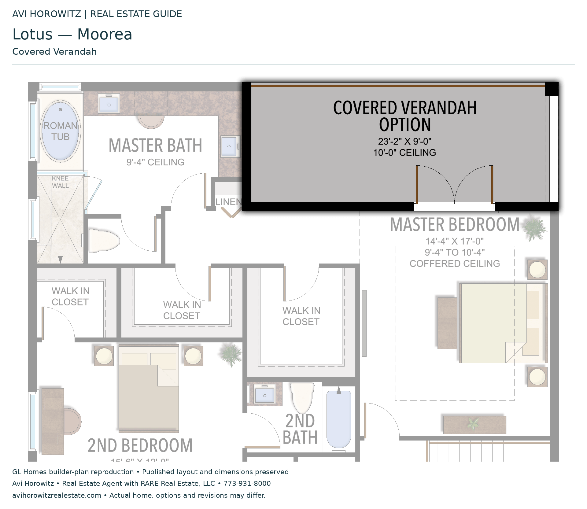 Lotus Moorea: Covered Verandah — Historical option or elevation