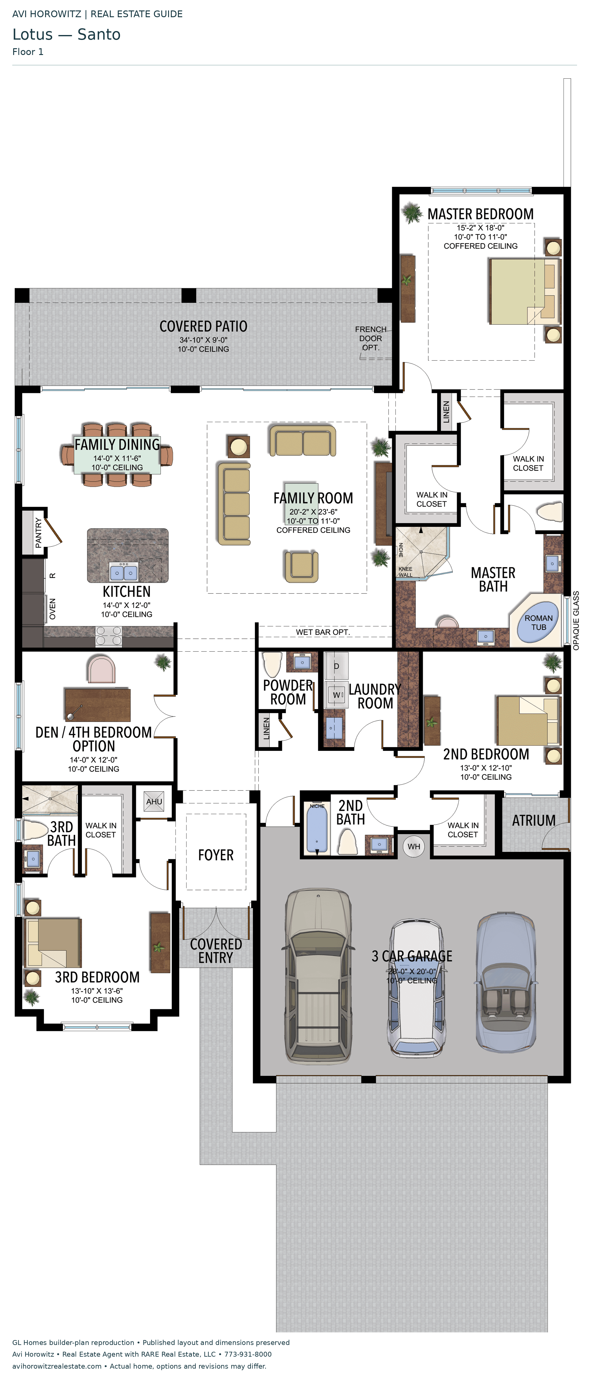 Lotus Santo — floor 1; historical floor-plan reference