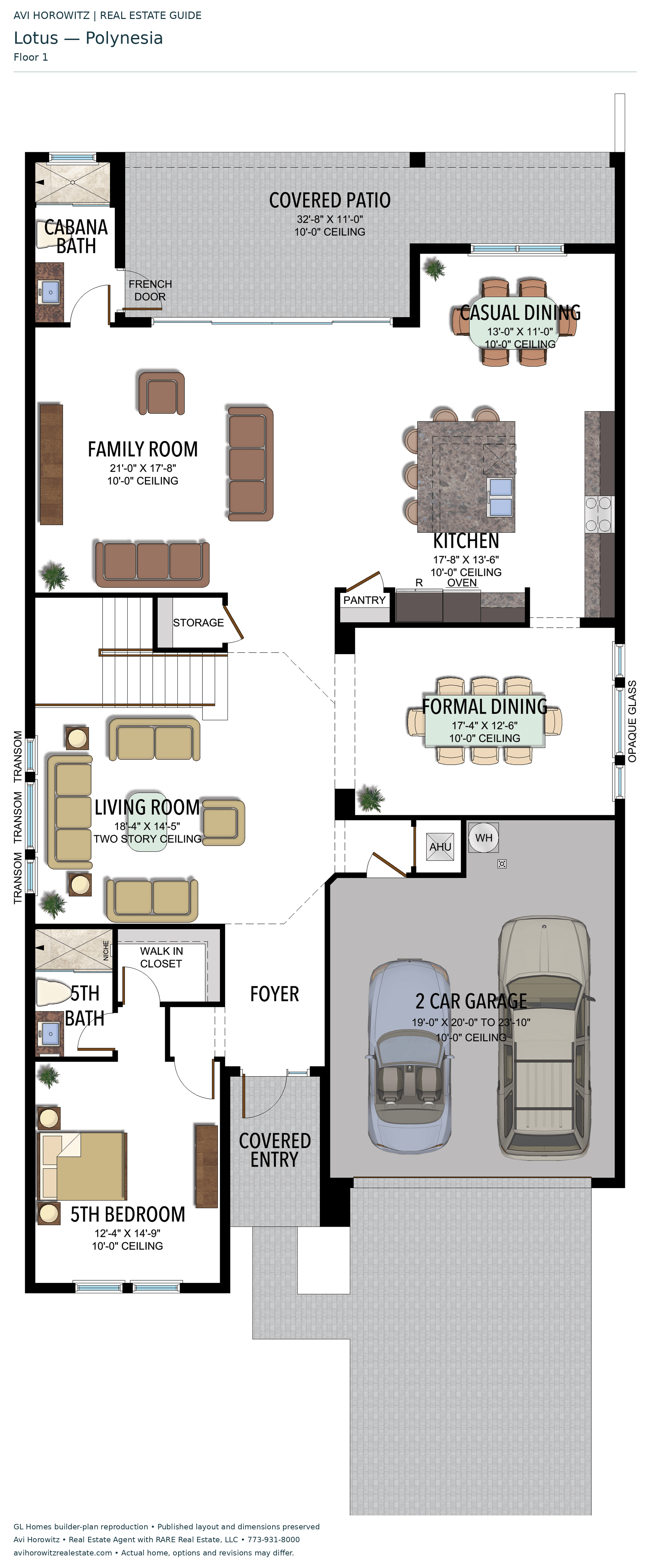 Lotus Polynesia — floor 1; historical floor-plan reference