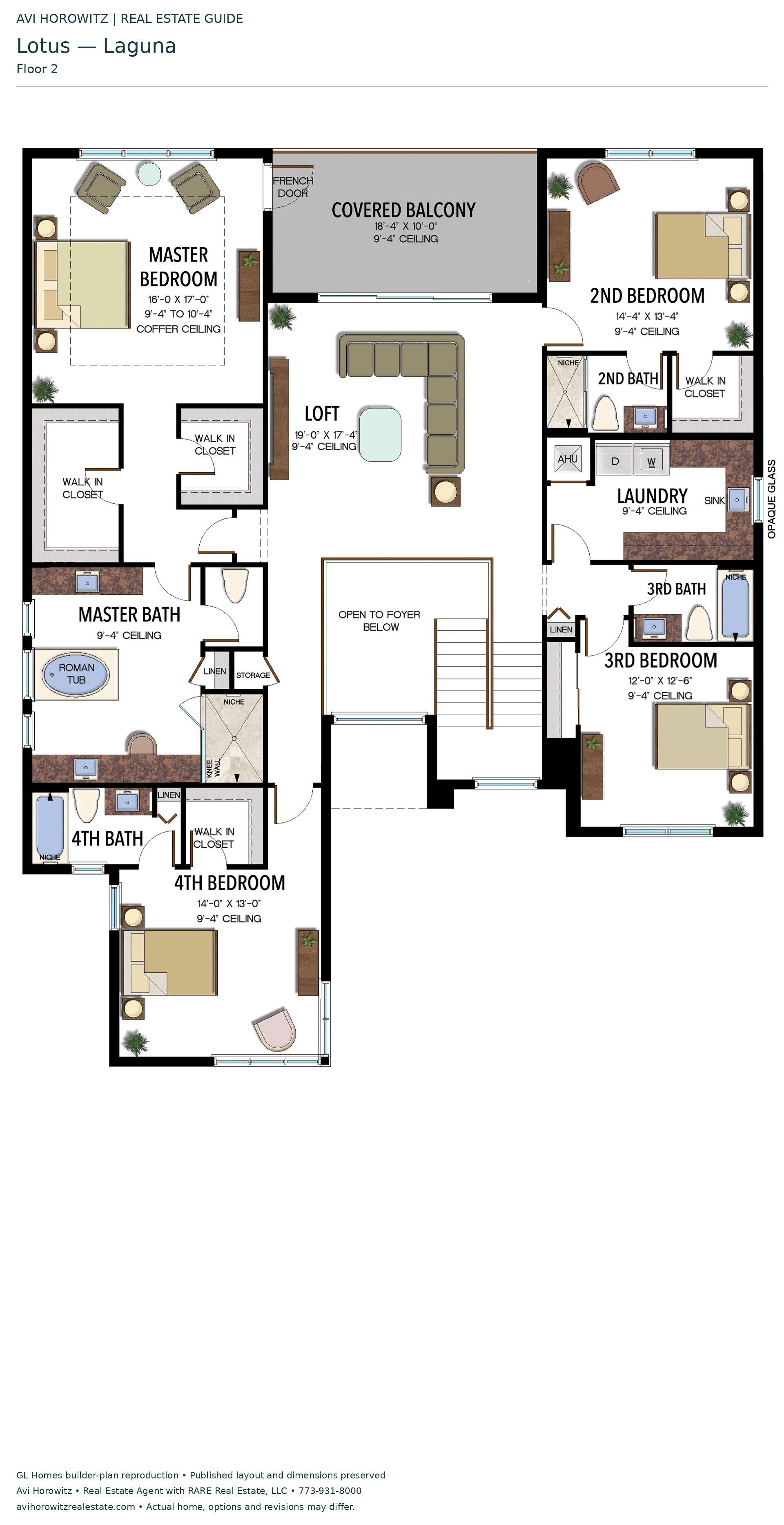 Lotus Laguna — floor 2; historical floor-plan reference