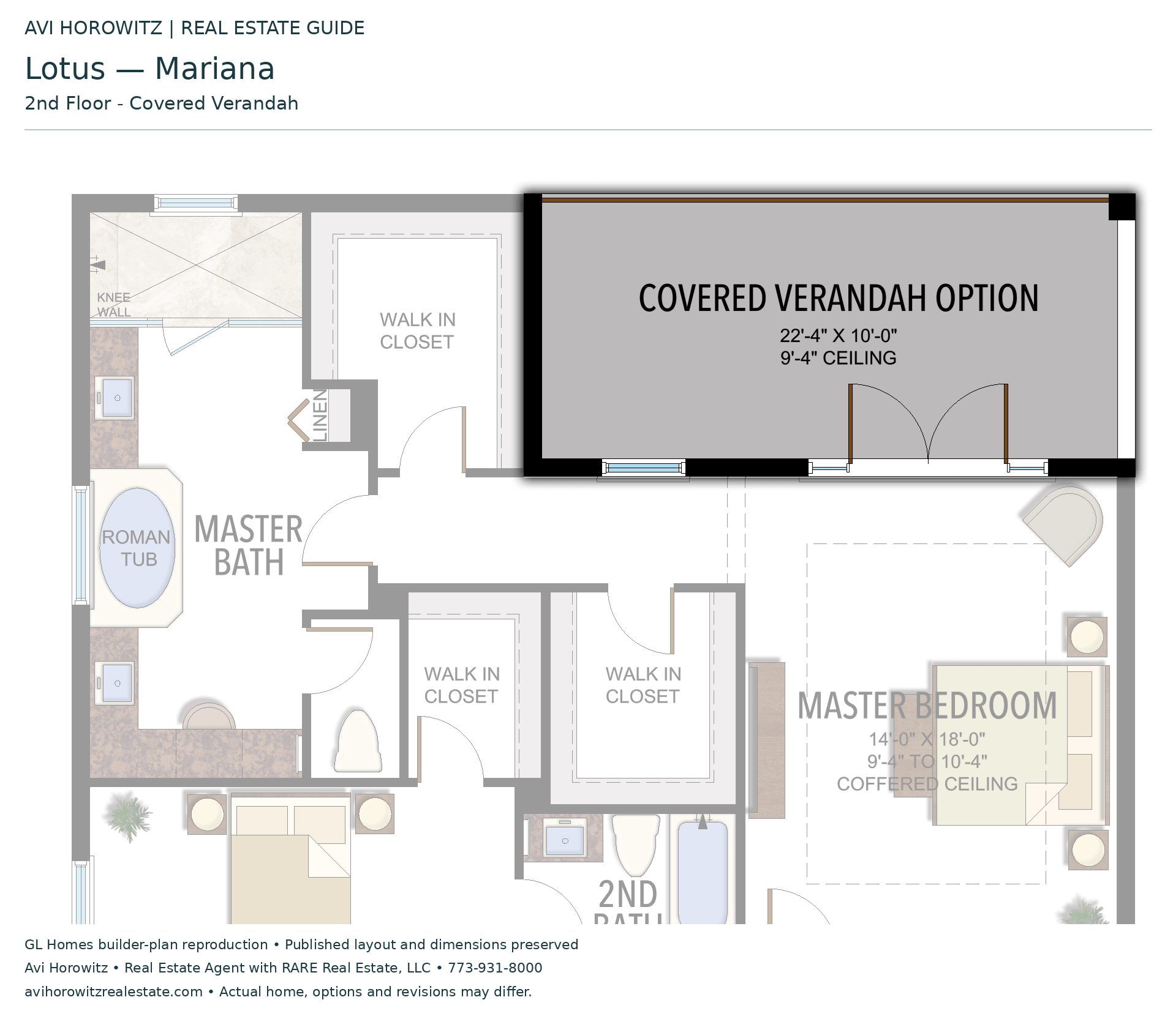 Lotus Mariana: 2nd Floor - Covered Verandah — Historical option or elevation