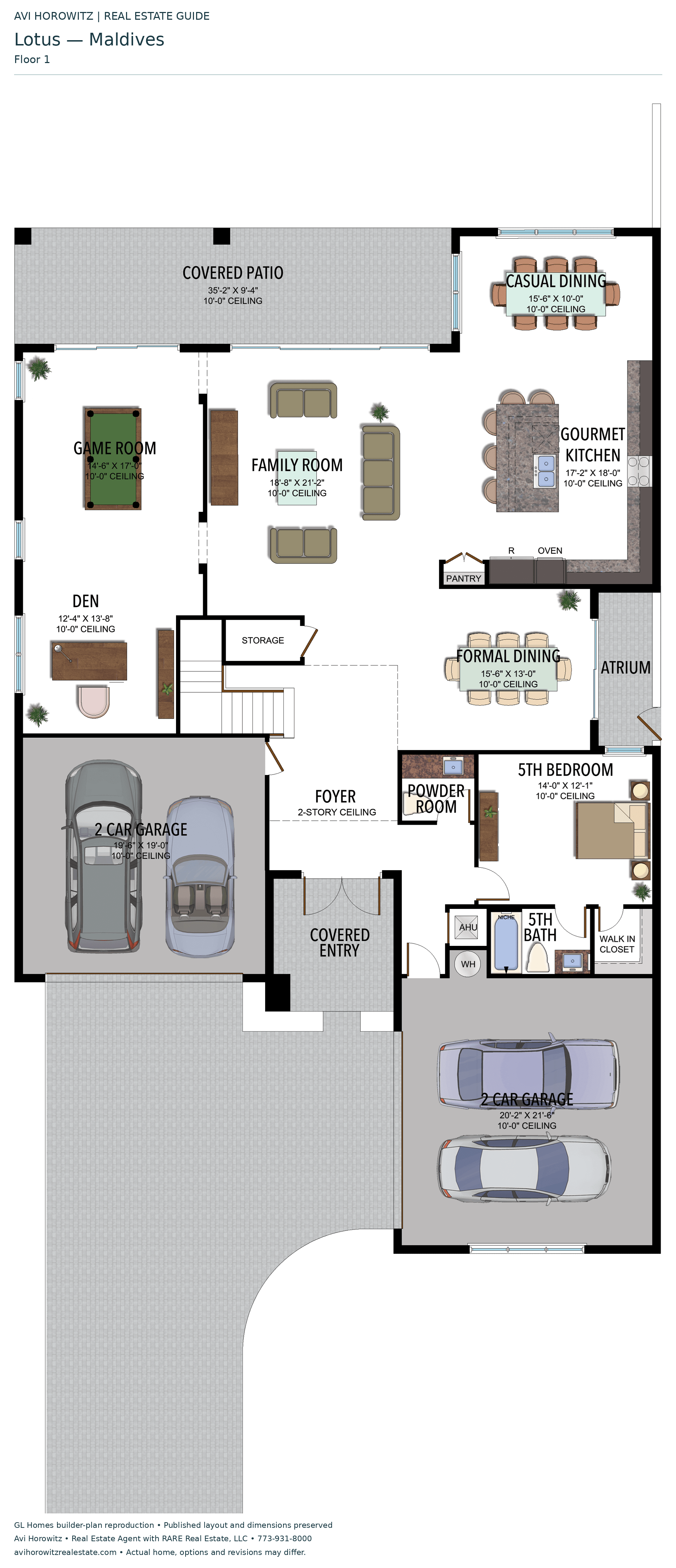 Lotus Maldives — floor 1; historical floor-plan reference