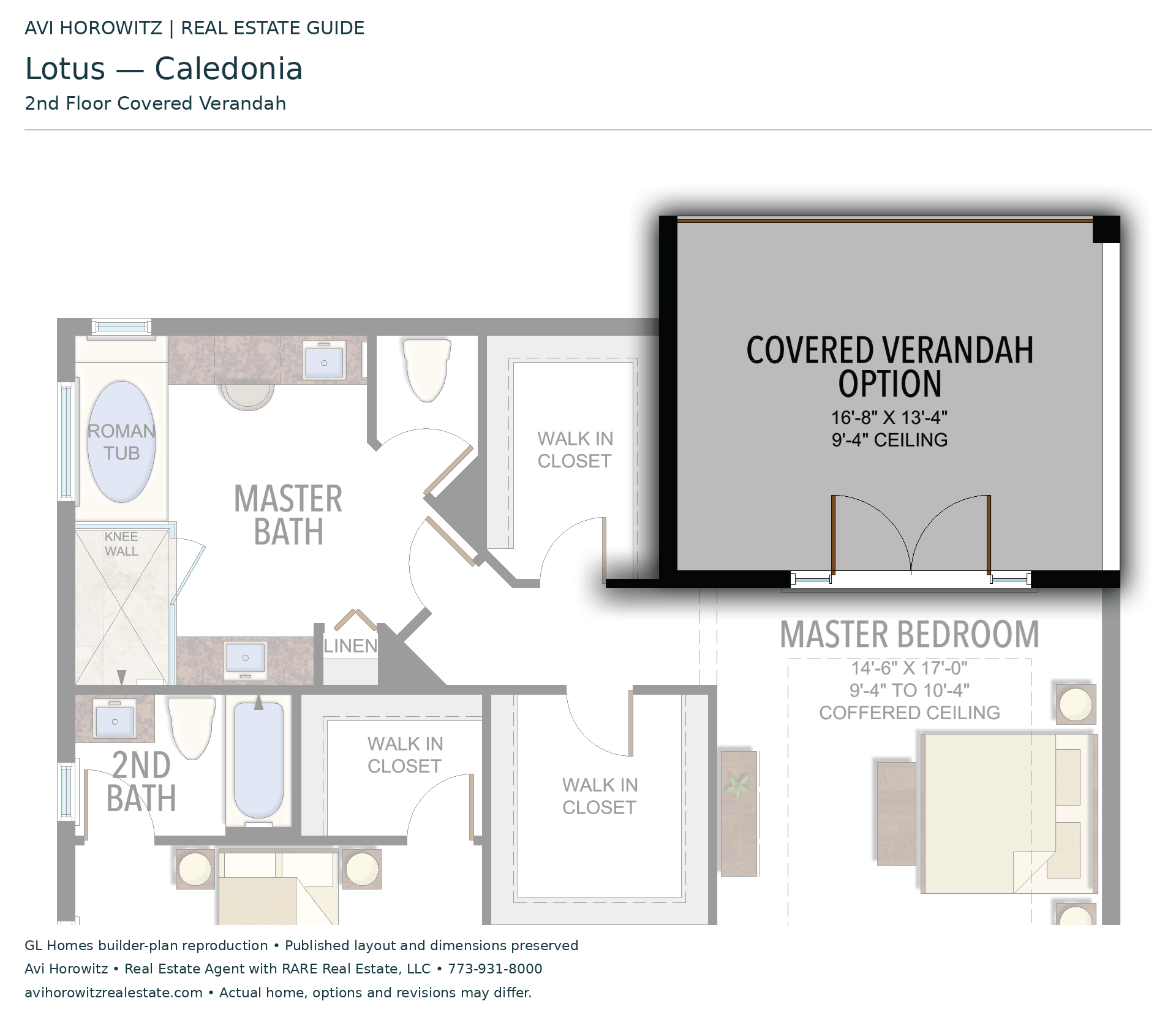 Lotus Caledonia: 2nd Floor Covered Verandah — Historical option or elevation