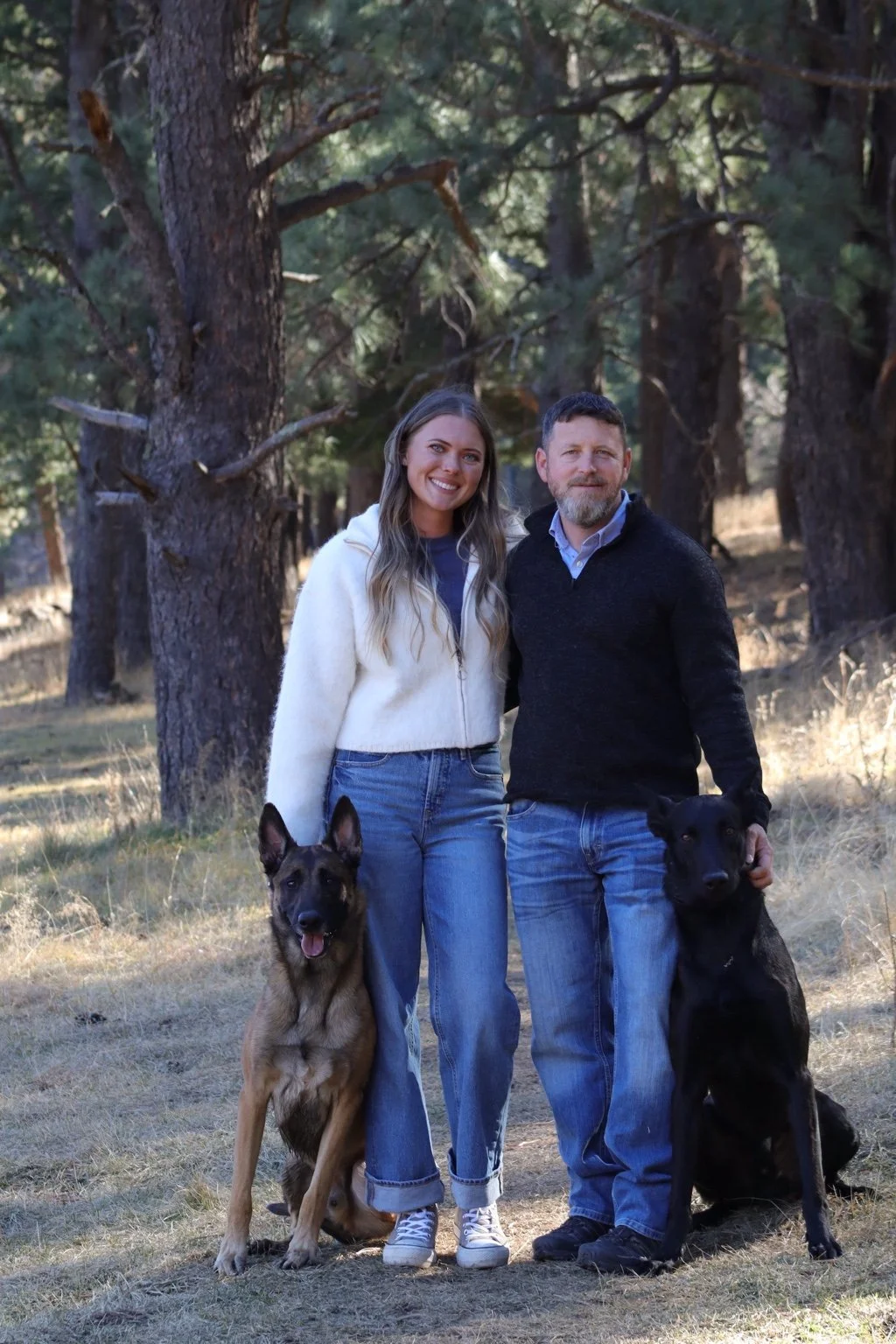 Chase and Makenzi Nobles with Drifter and Draxx