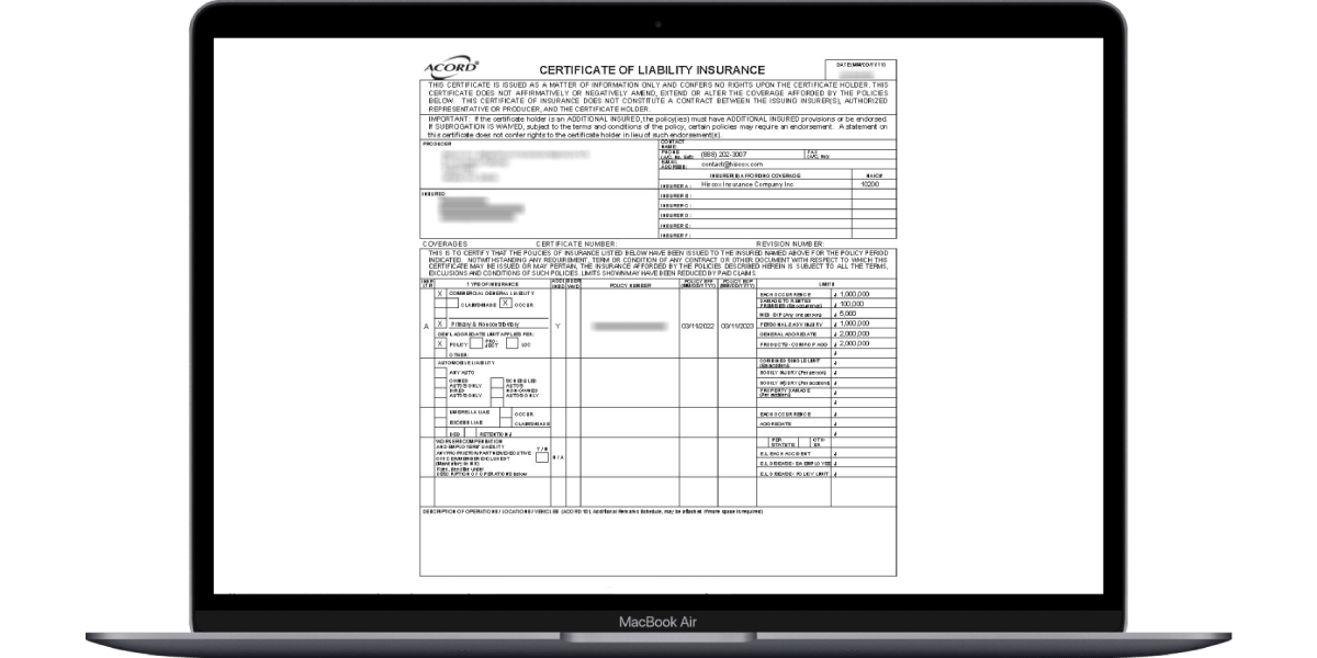 Liability Insurance Hazırlığı