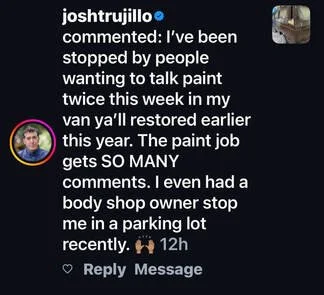 Customer comment from joshtrujillo